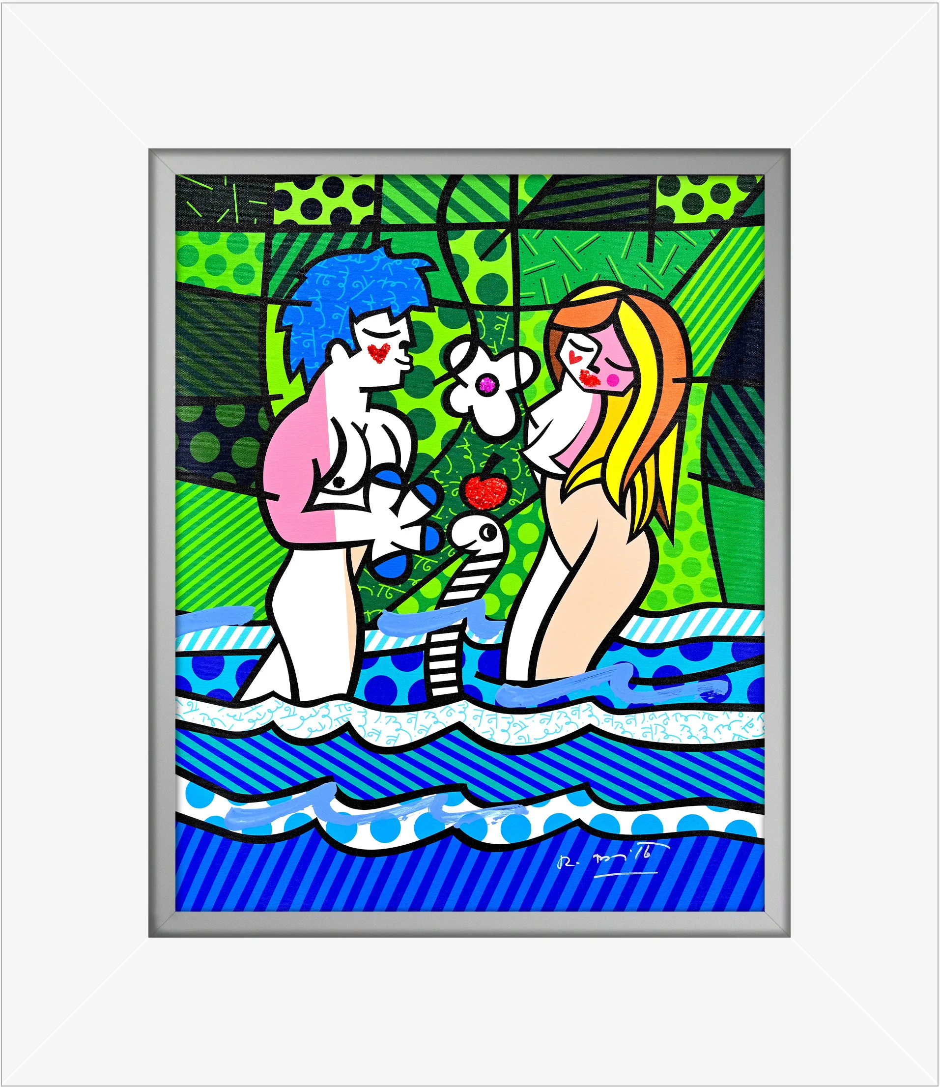 Eve & Adam - Mixed Media Original - Image 16