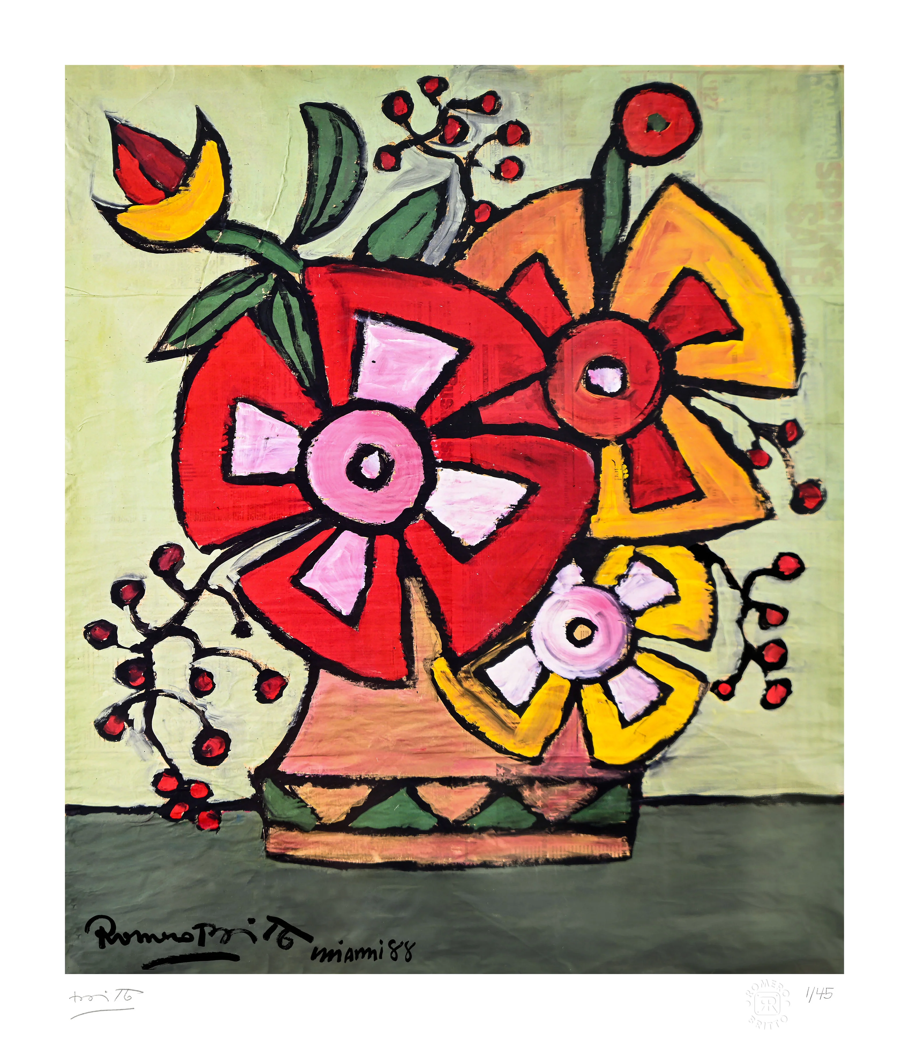 Everglades Flowers - Limited Edition Print