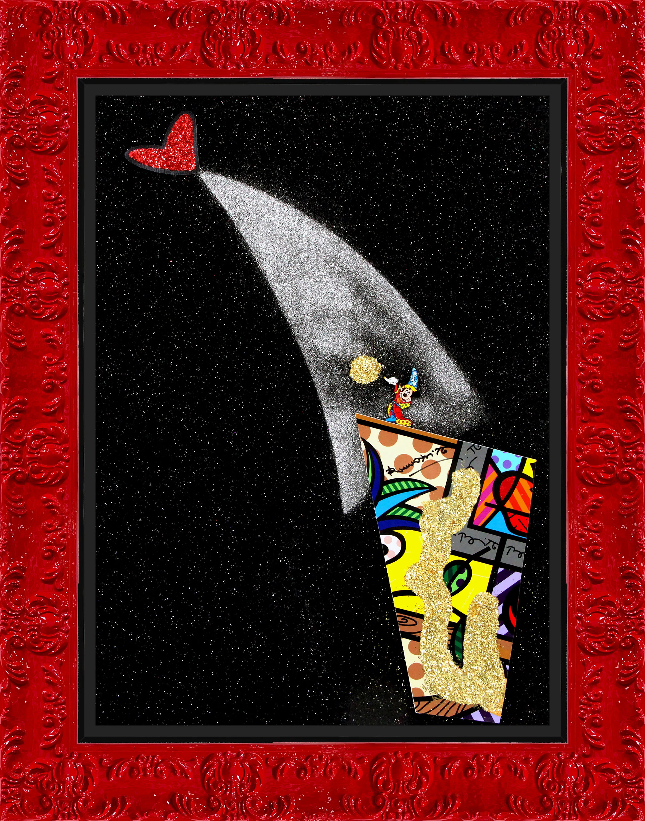 Fantasia Mickey (Assemblage) - Original Object Art - Image 2