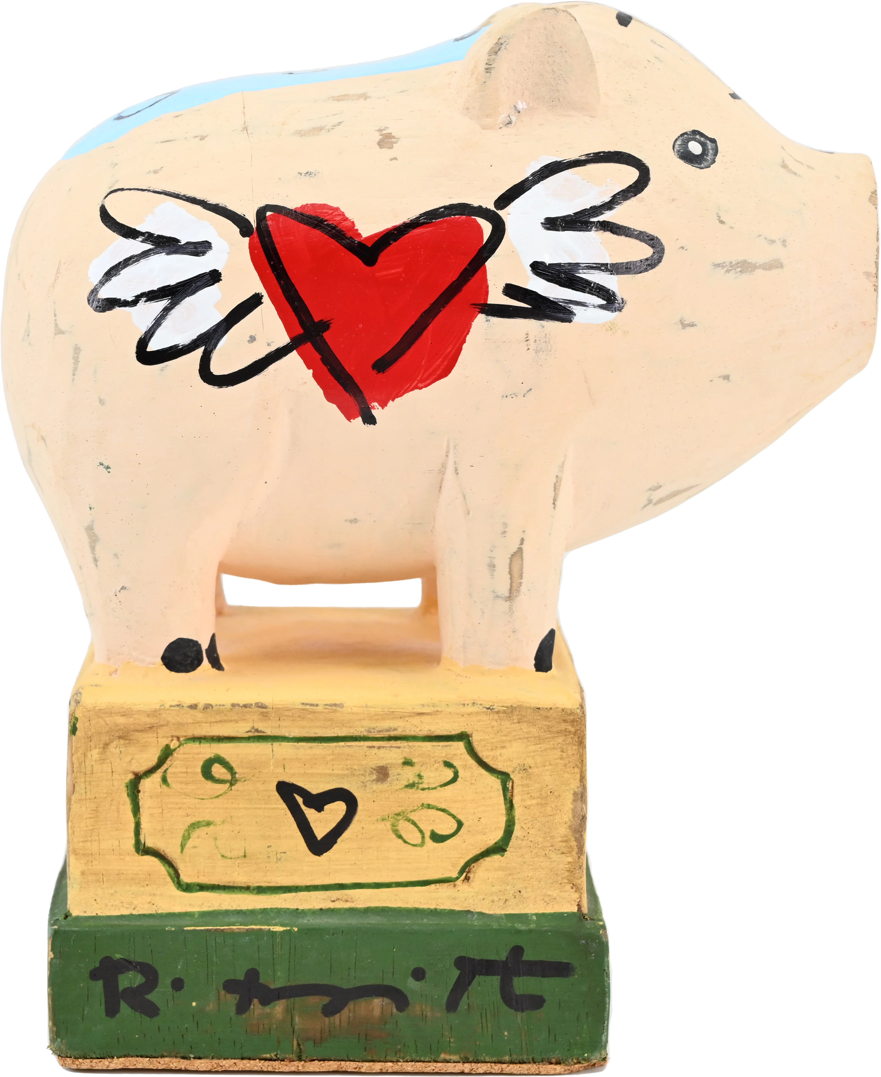 Farmland Pig - Original Object Art