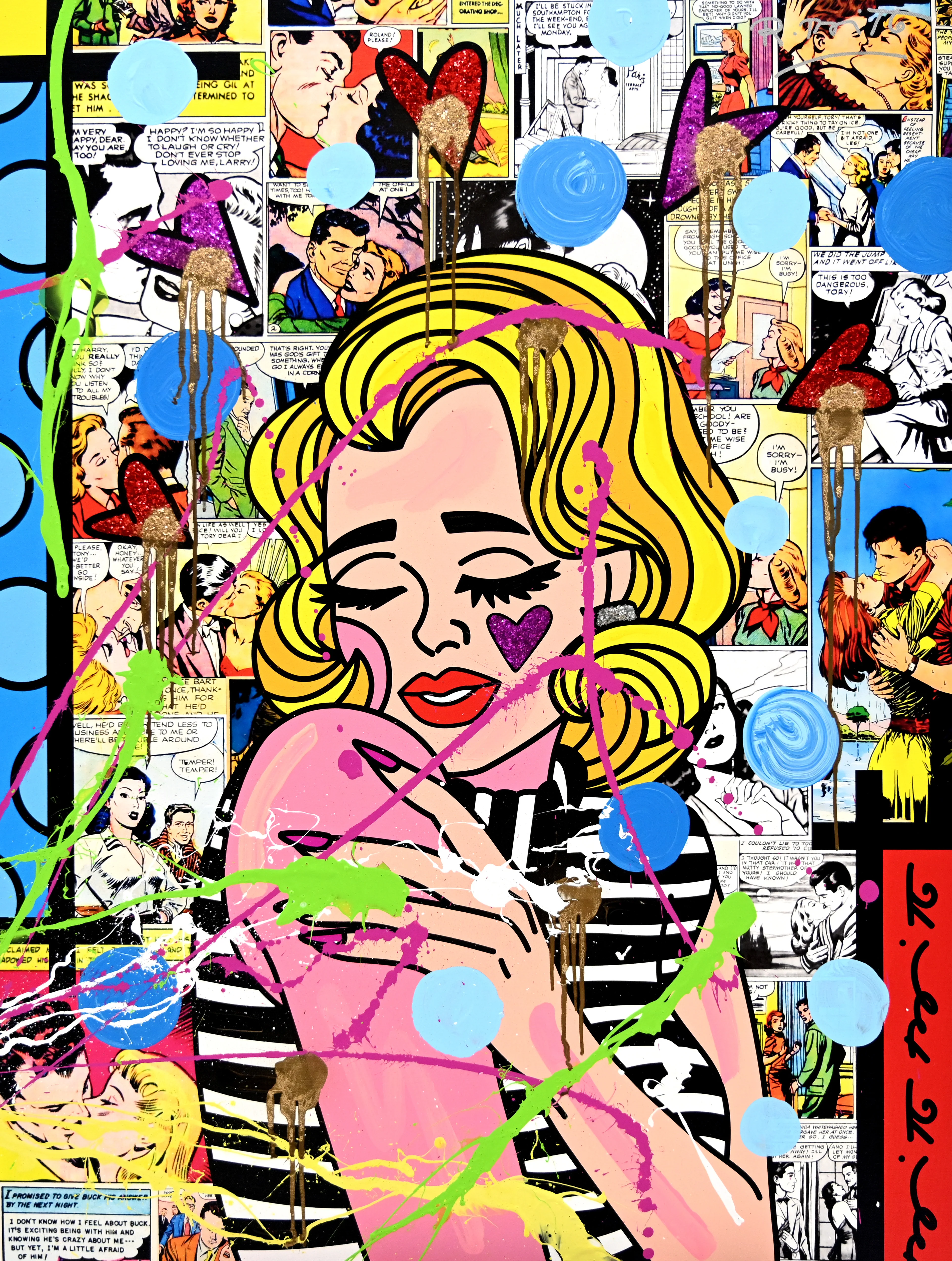 Feelings - Mixed Media Original