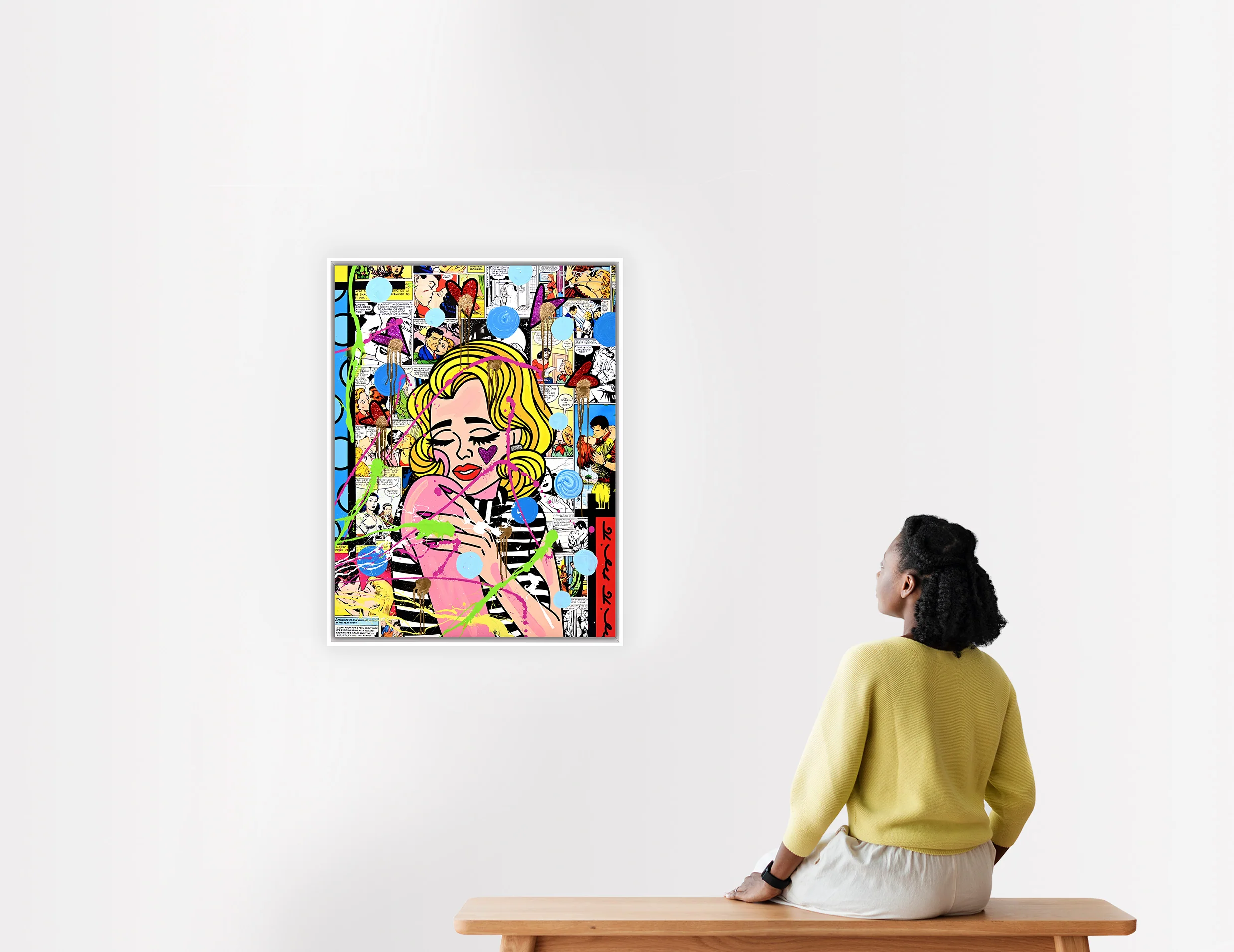 Feelings - Mixed Media Original - Image 2