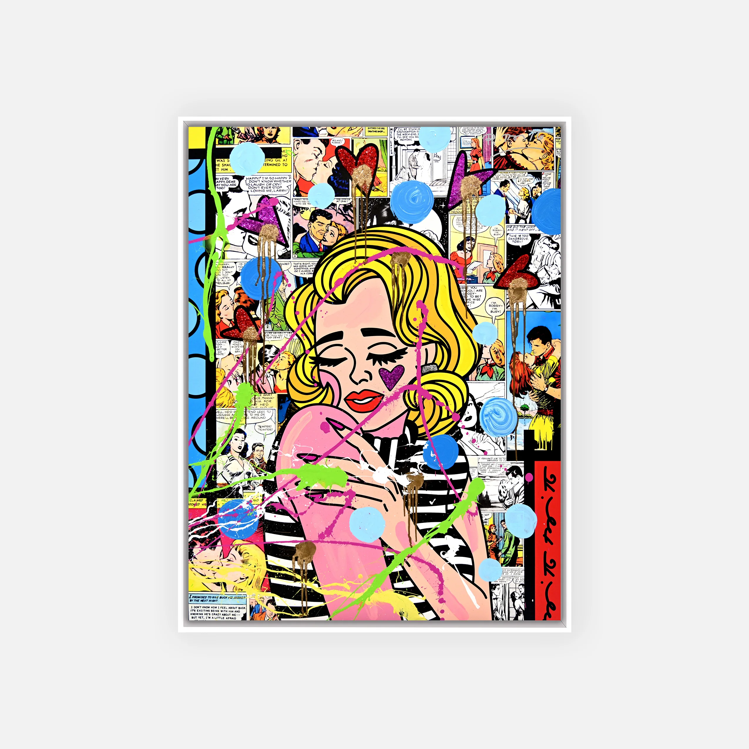 Feelings - Mixed Media Original - Image 3
