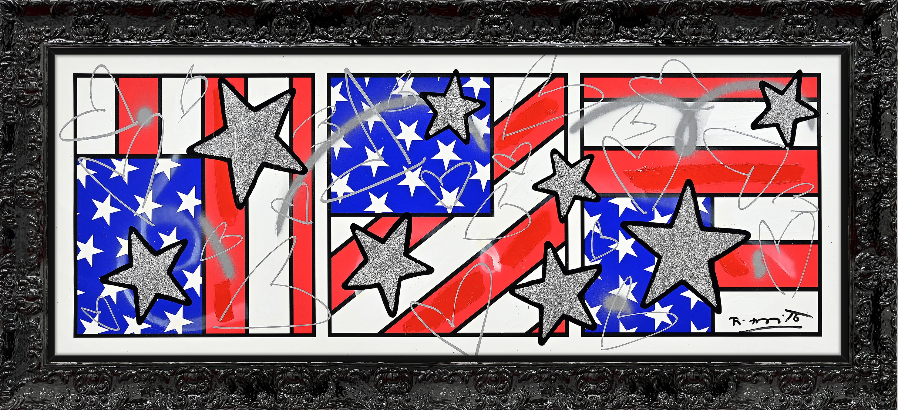 Flap Triptych - Mixed Media Original - Image 2