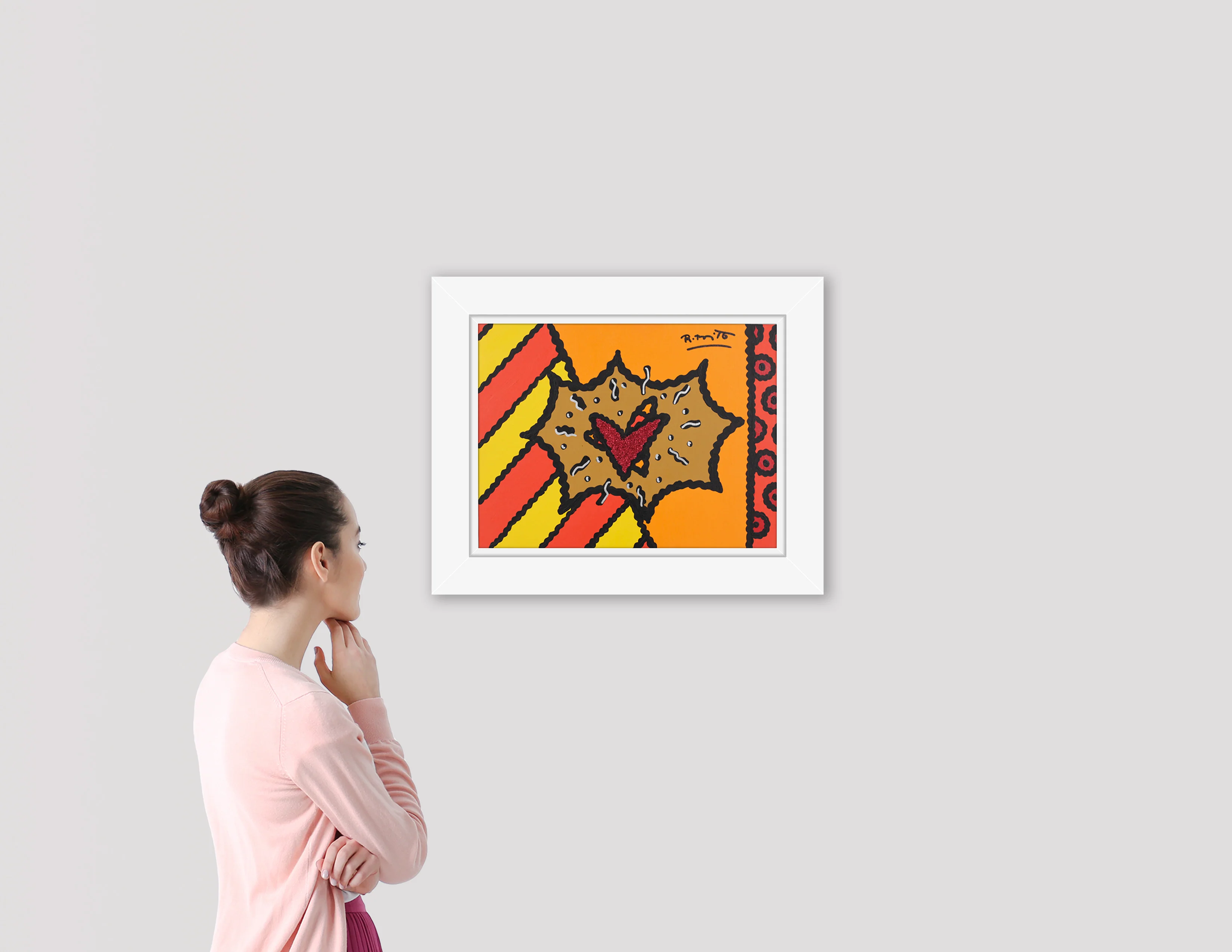 FLORIDA (TWO HEARTS) - Original Painting - Image 4