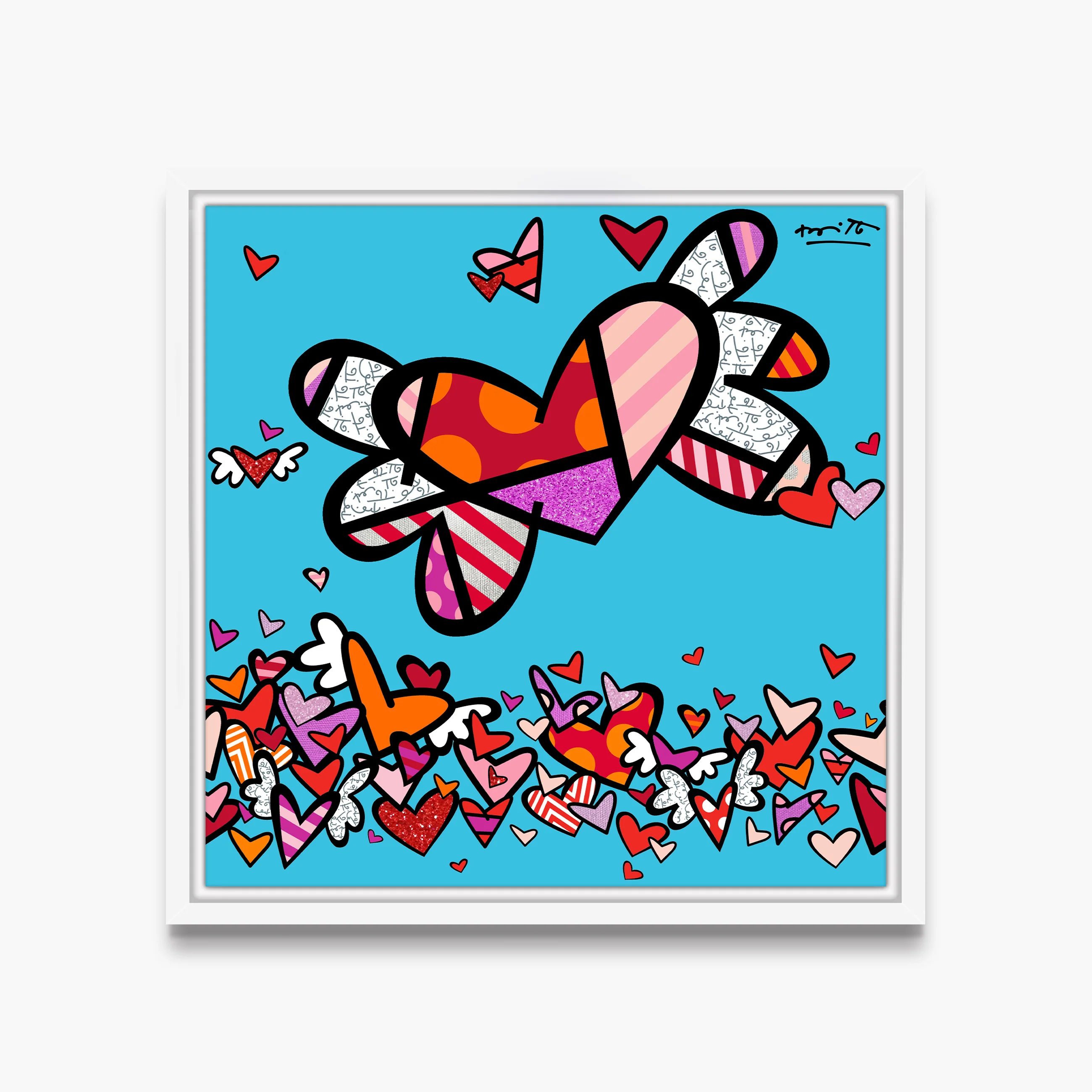 Flow II (Hearts) - Limited Edition Print - Image 4