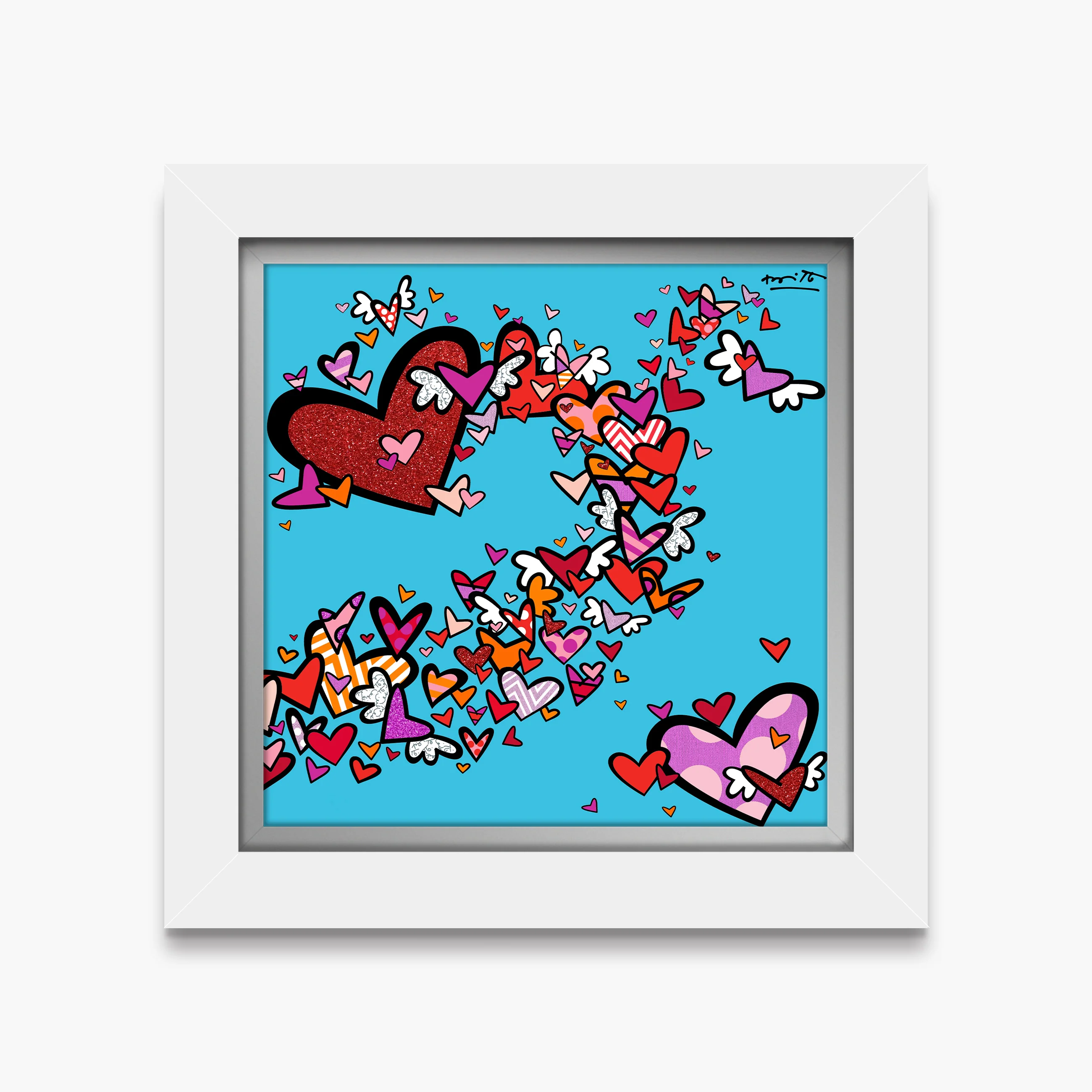 Flow III (Hearts) - Limited Edition Print - Image 4