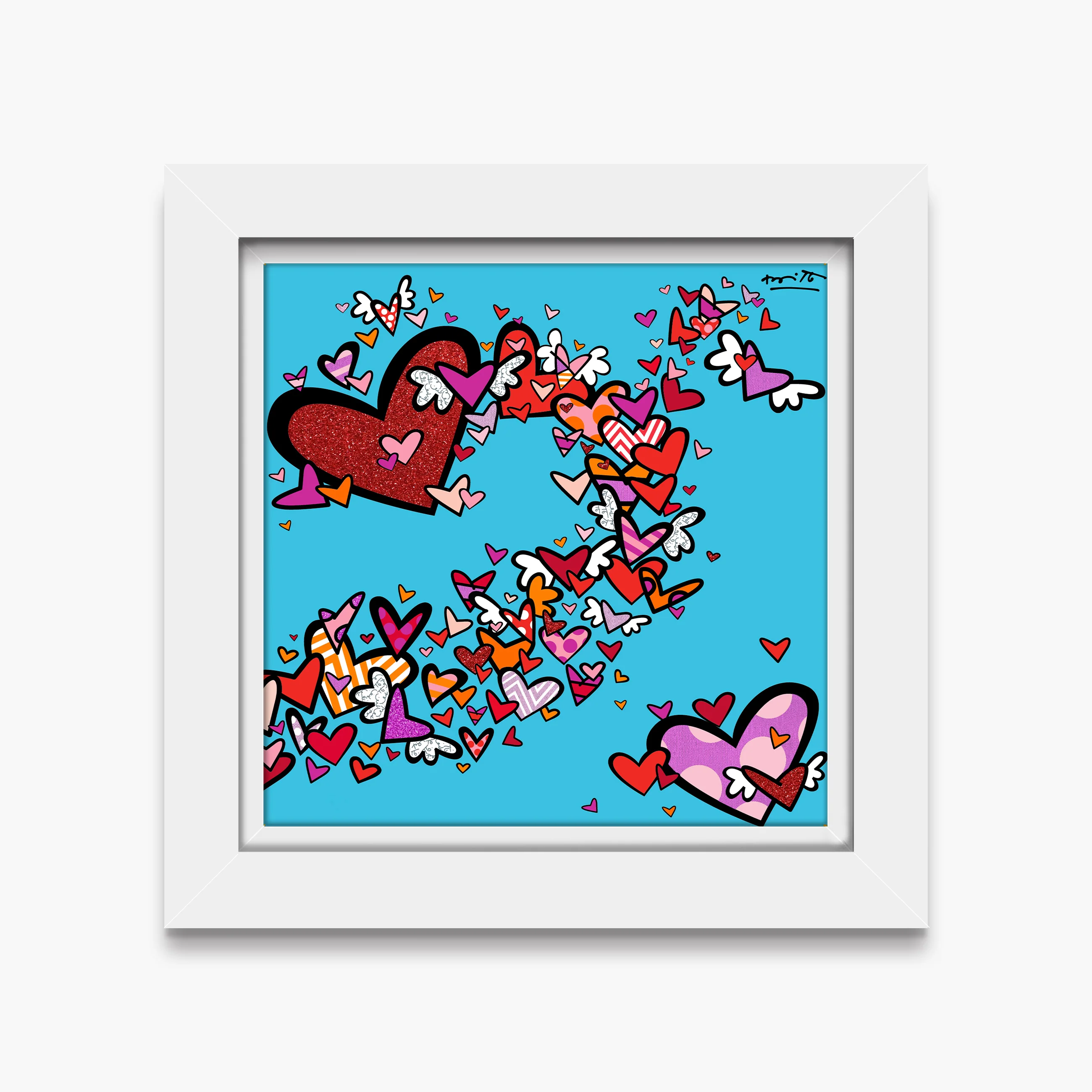 Flow III (Hearts) - Limited Edition Print - Image 6