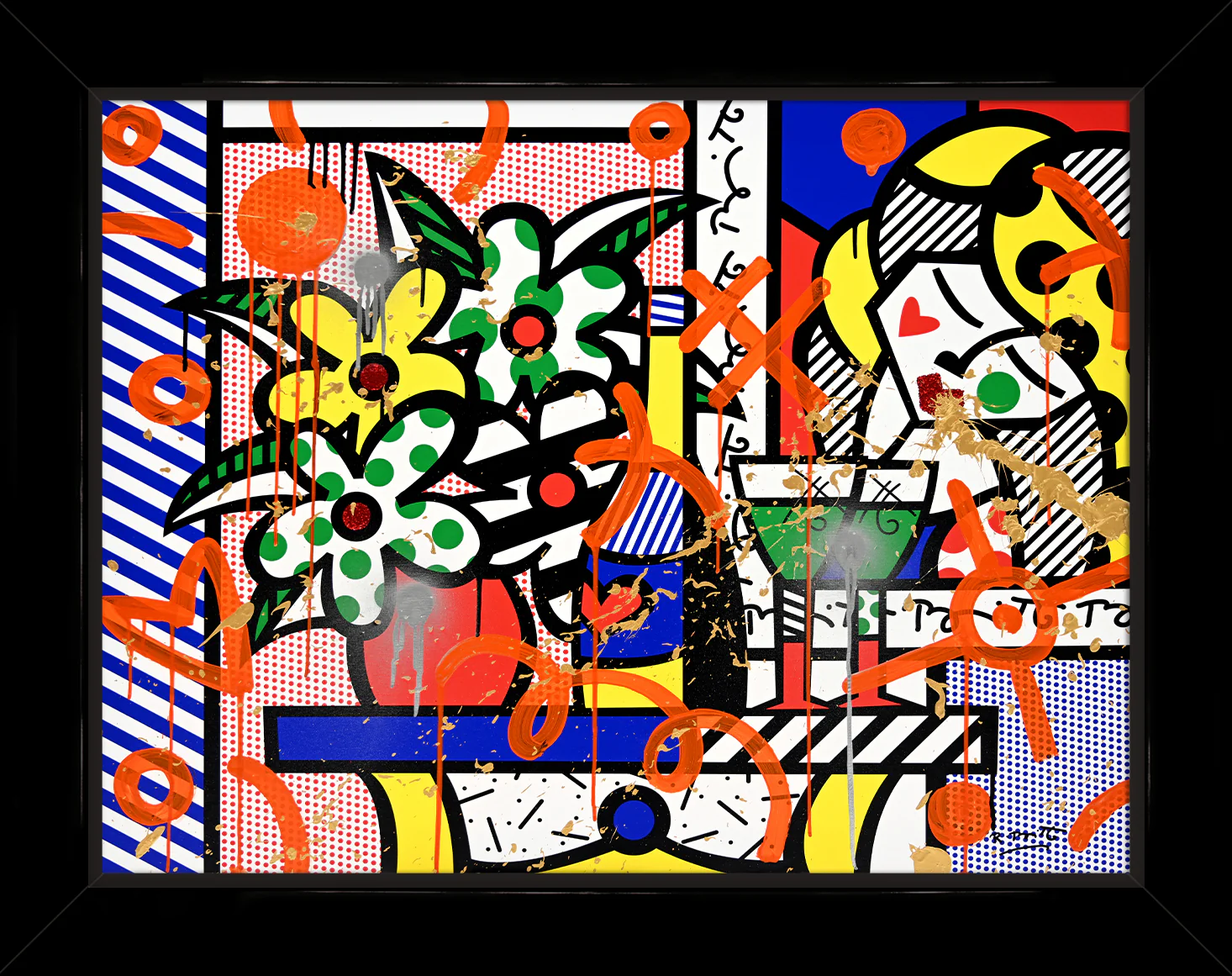 Flowers Bouquet - Mixed Media Original - Image 2