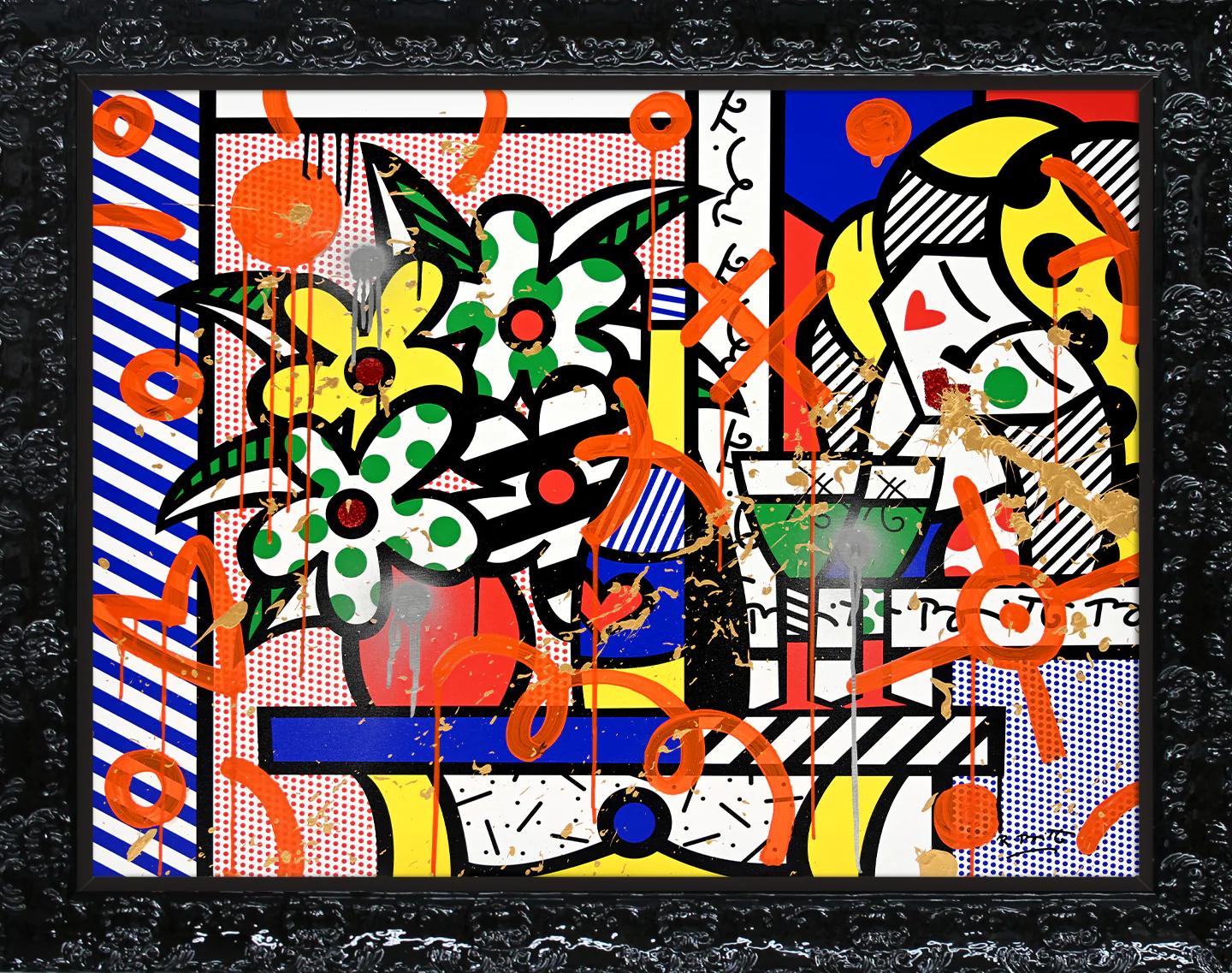Flowers Bouquet - Mixed Media Original - Image 21