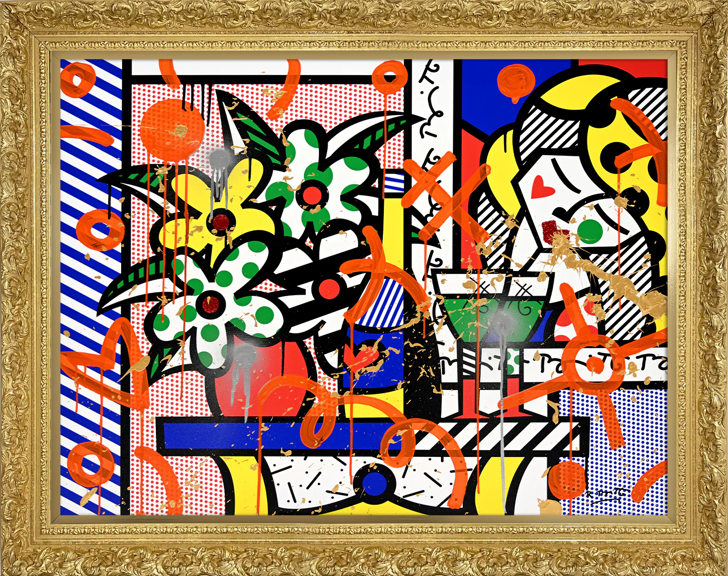 Flowers Bouquet - Mixed Media Original - Image 4