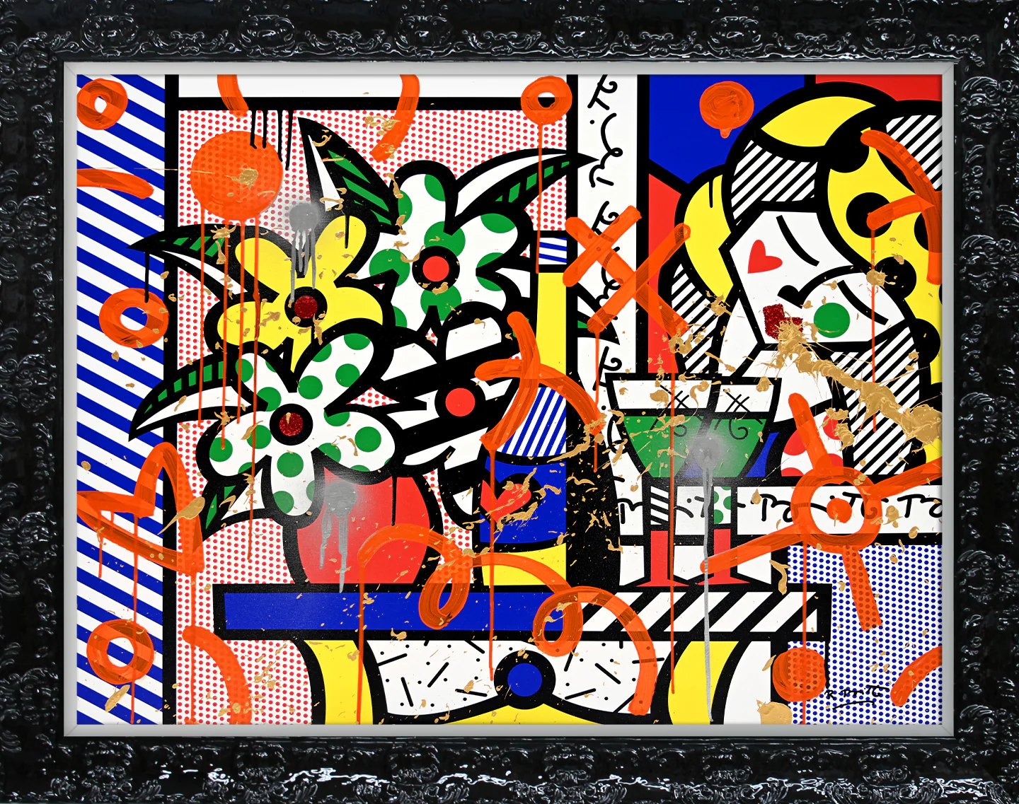 Flowers Bouquet - Mixed Media Original - Image 7
