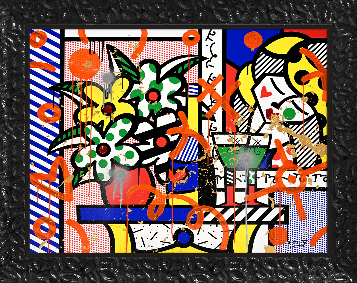 Flowers Bouquet - Mixed Media Original - Image 8