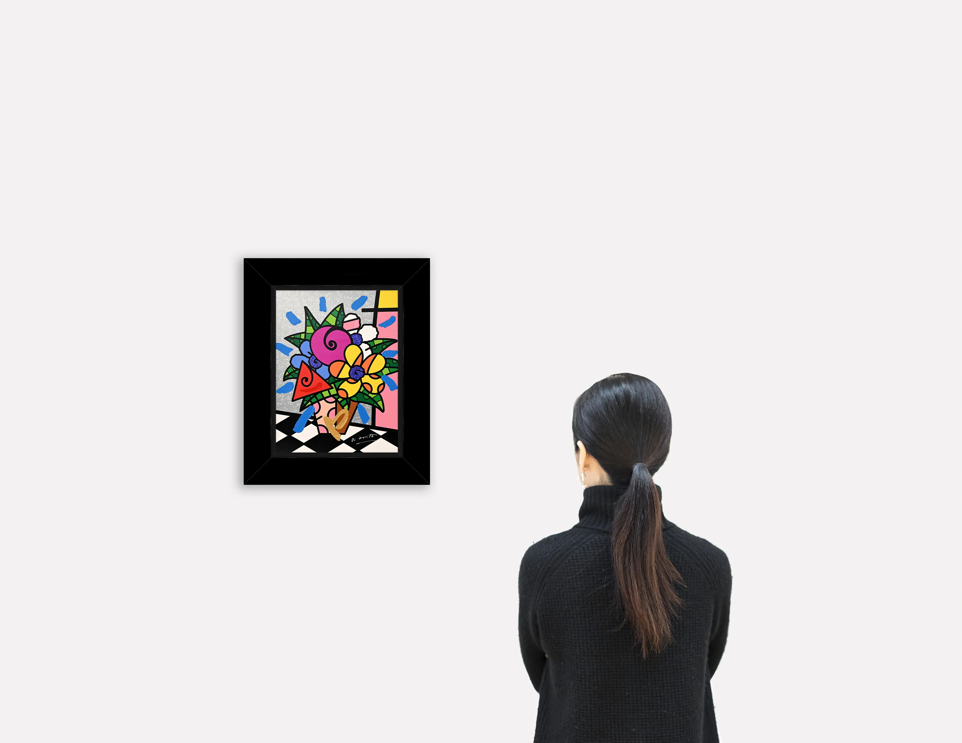 Flowers For You - Mixed Media Original - Image 3