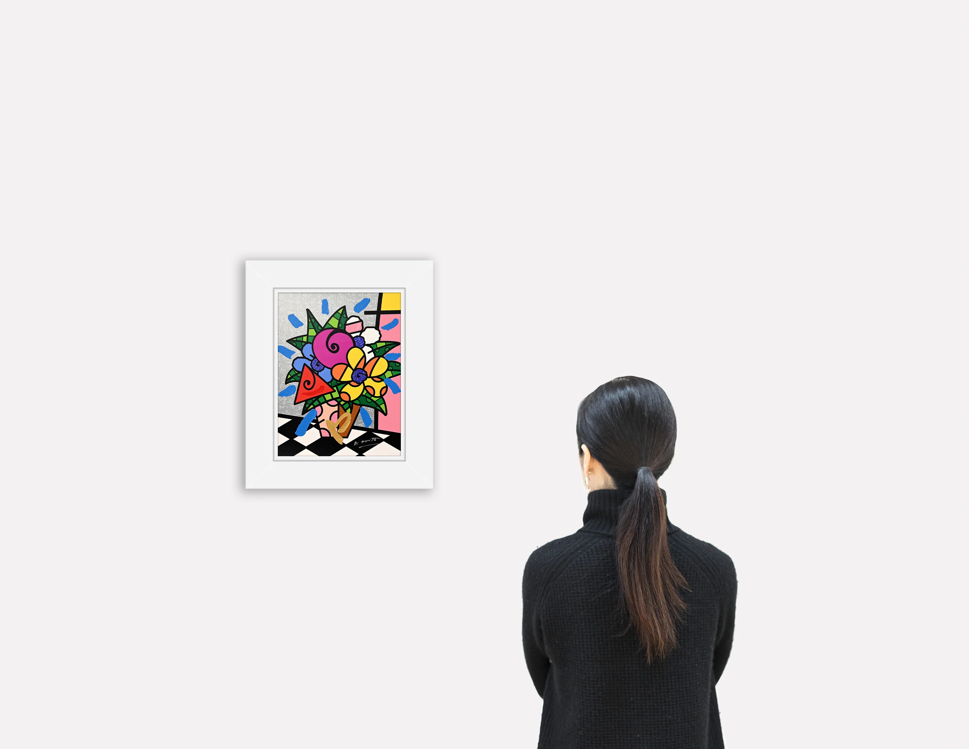 Flowers For You - Mixed Media Original - Image 4