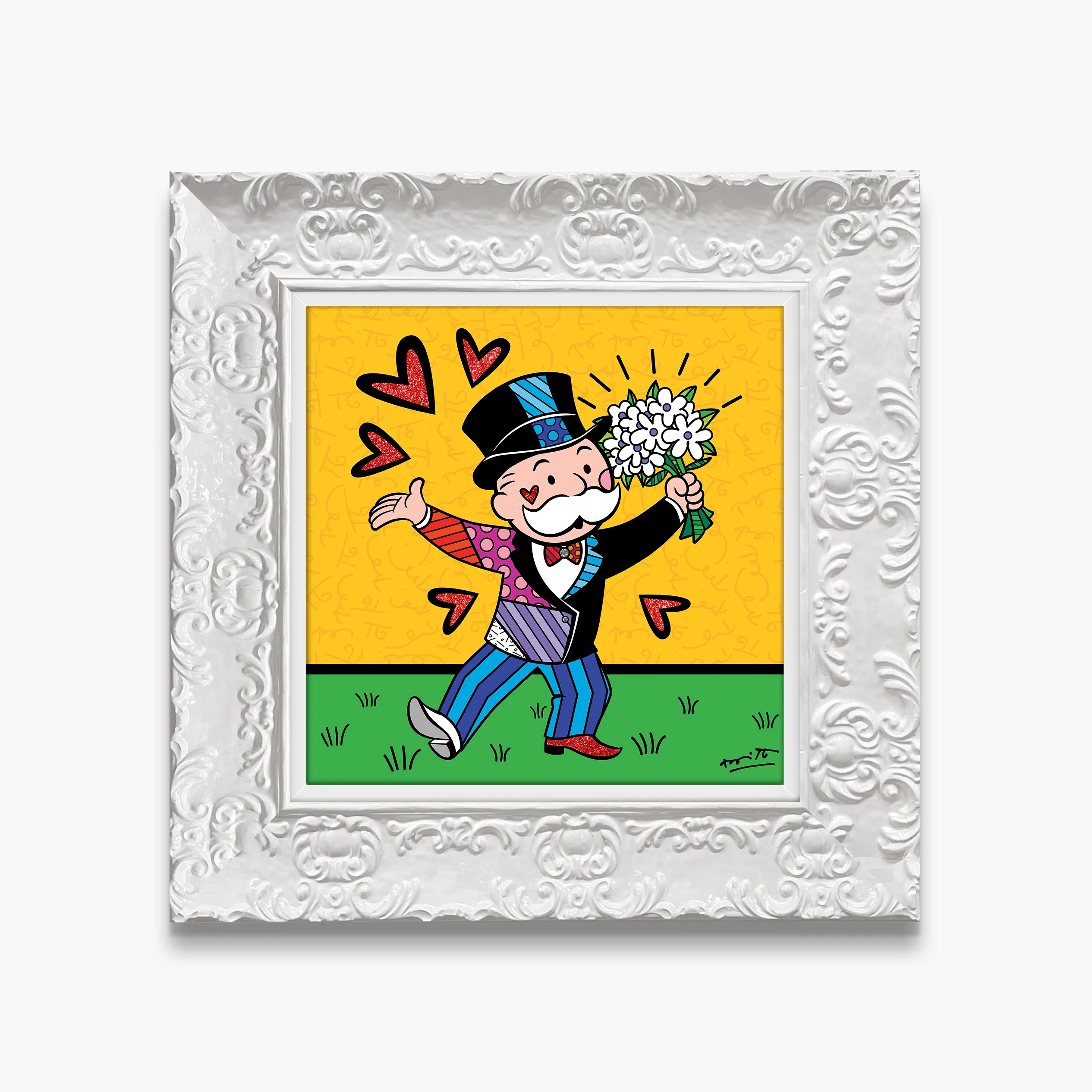 Flowers Of Joy (Monopoly By Britto) - Limited Edition Print - Image 10