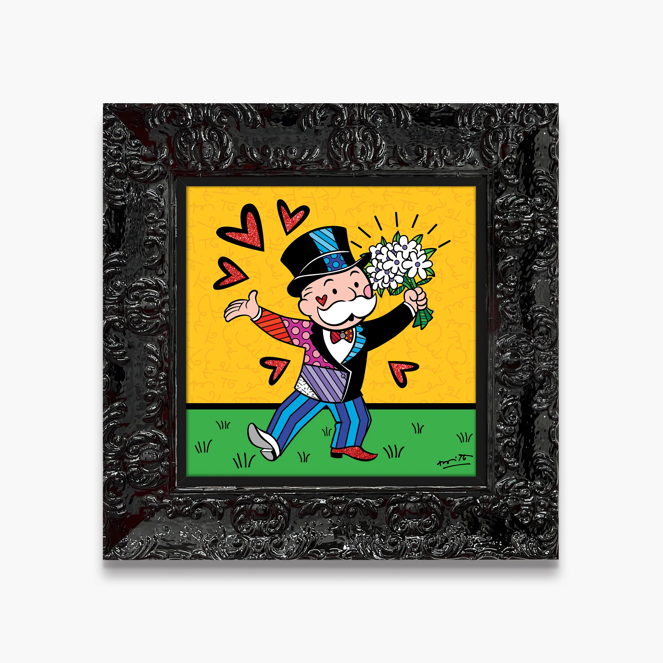 Flowers Of Joy (Monopoly By Britto) - Limited Edition Print - Image 12