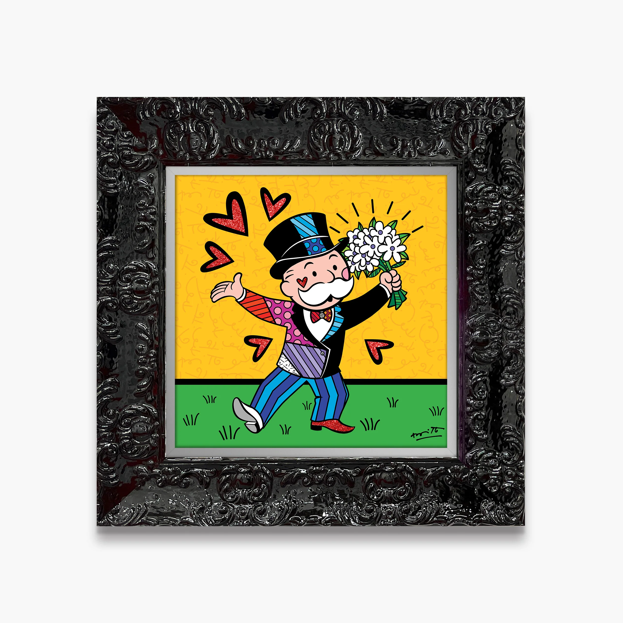 Flowers Of Joy (Monopoly By Britto) - Limited Edition Print - Image 13