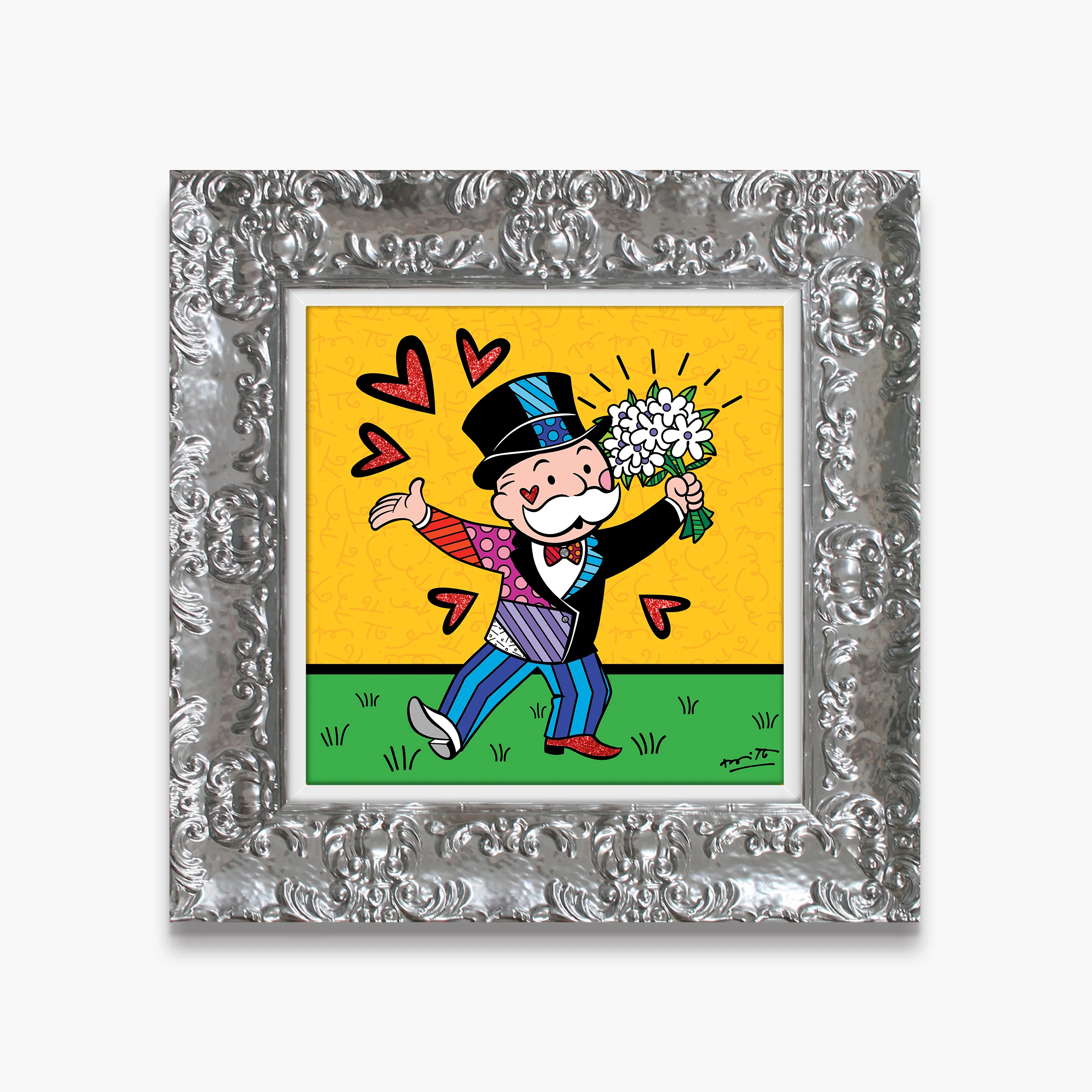Flowers Of Joy (Monopoly By Britto) - Limited Edition Print - Image 14