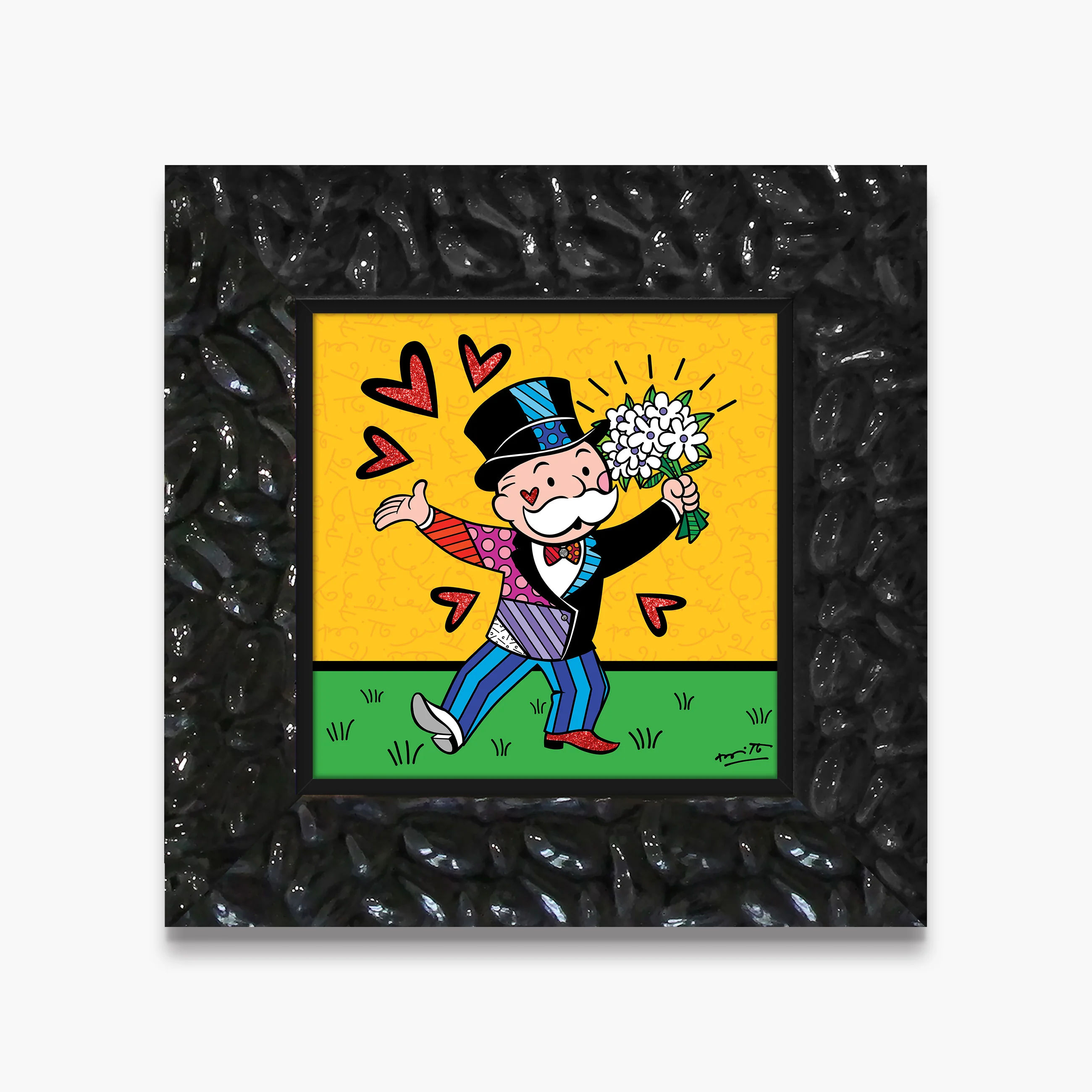 Flowers Of Joy (Monopoly By Britto) - Limited Edition Print - Image 15