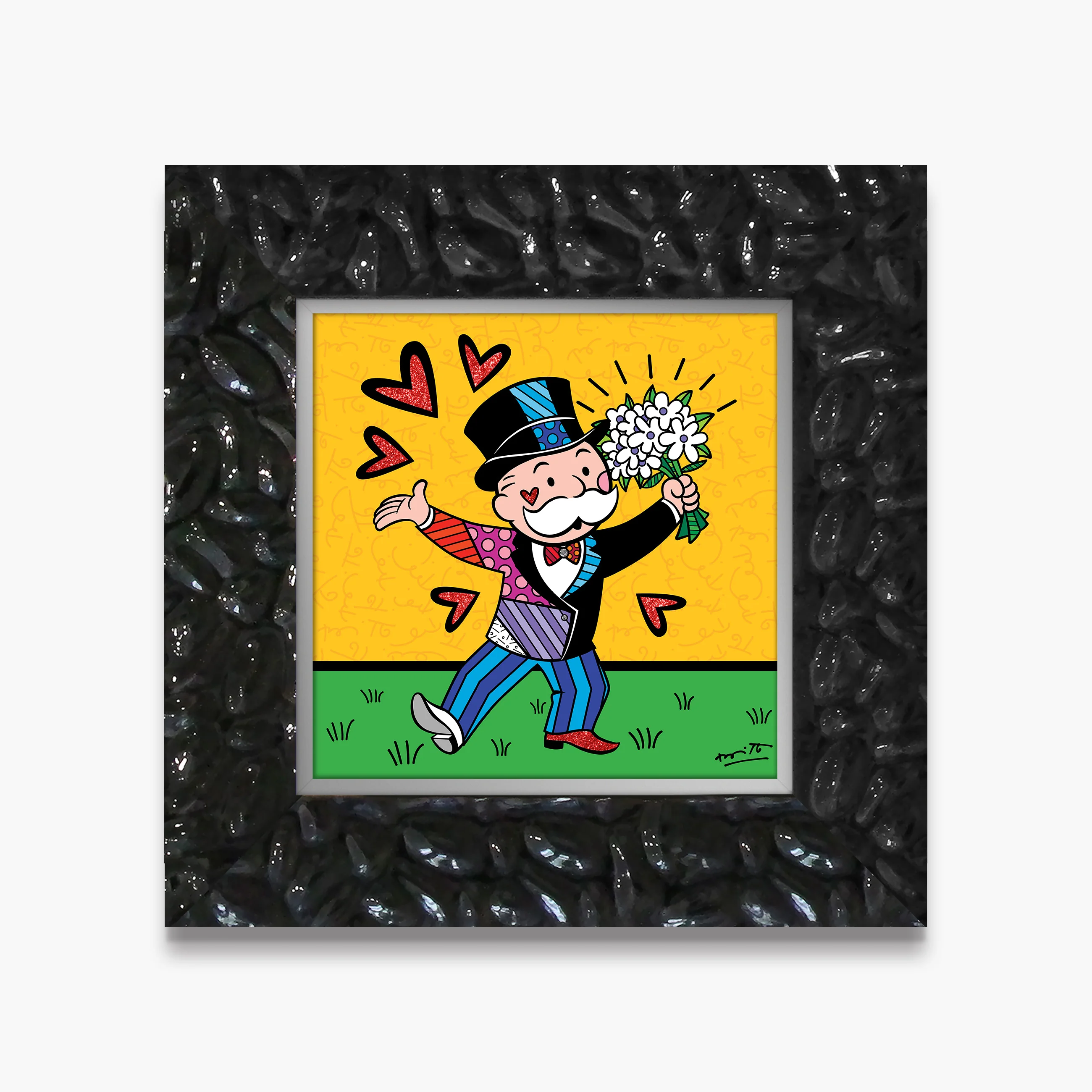 Flowers Of Joy (Monopoly By Britto) - Limited Edition Print - Image 16
