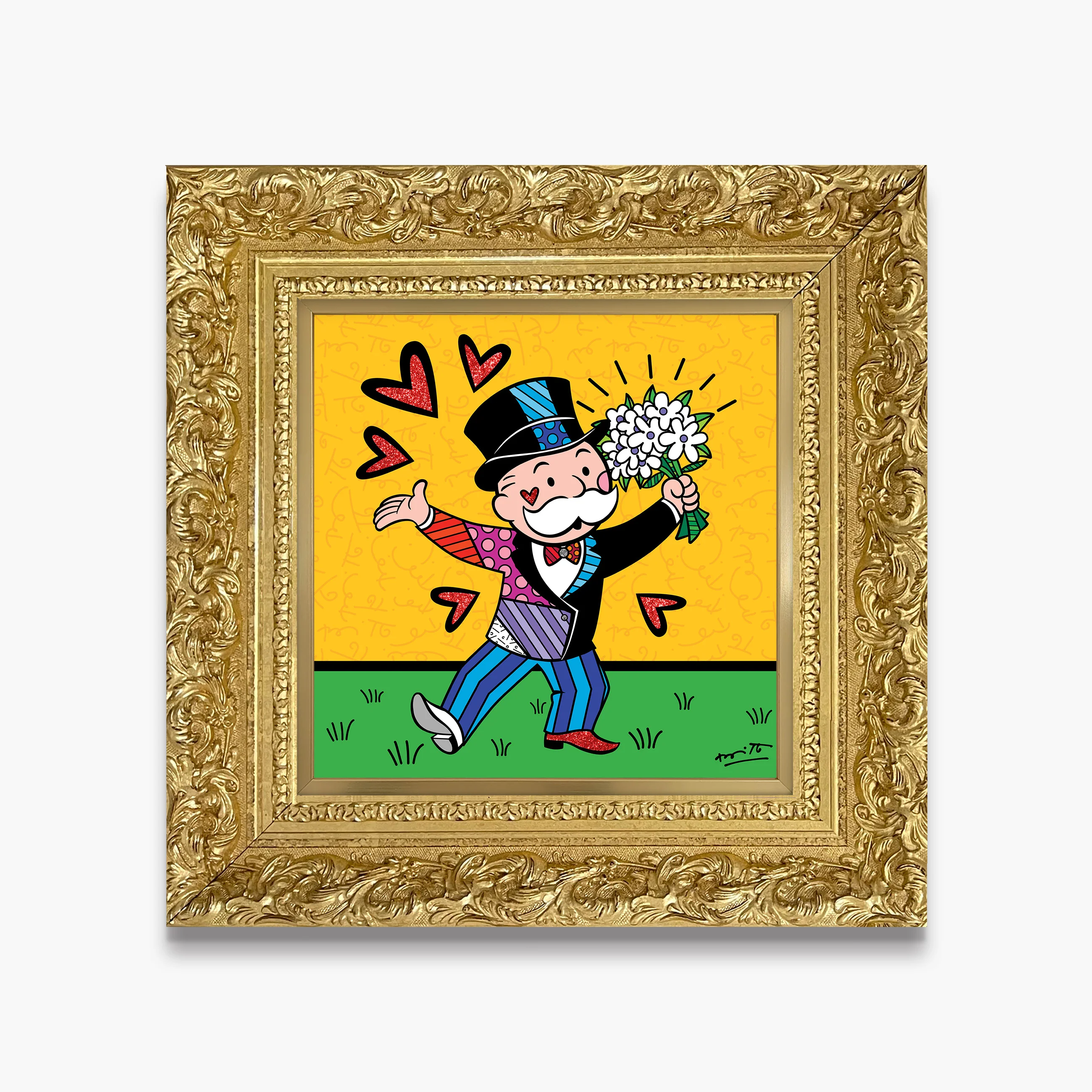 Flowers Of Joy (Monopoly By Britto) - Limited Edition Print - Image 19