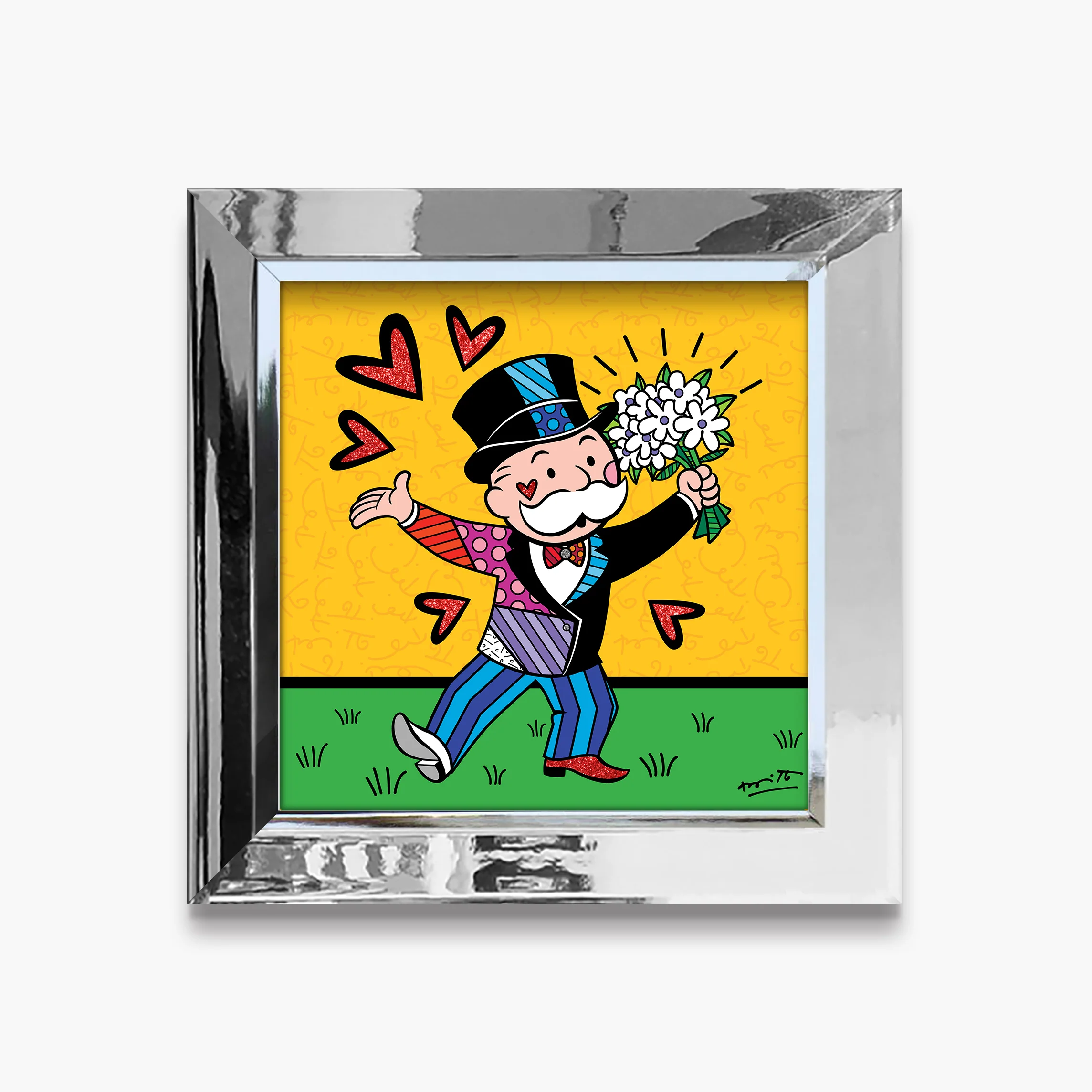 Flowers Of Joy (Monopoly By Britto) - Limited Edition Print - Image 20