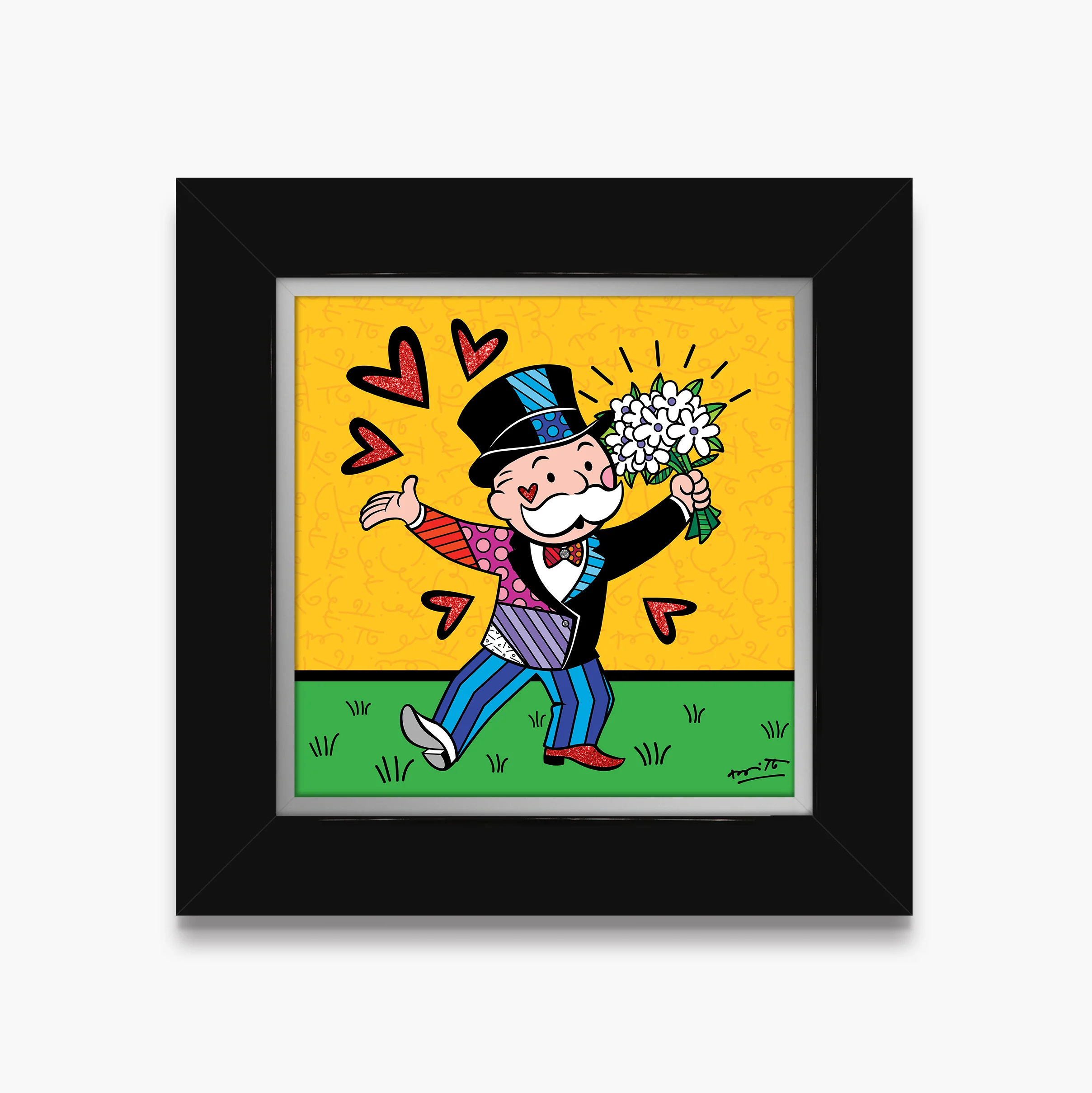 Flowers Of Joy (Monopoly By Britto) - Limited Edition Print - Image 8