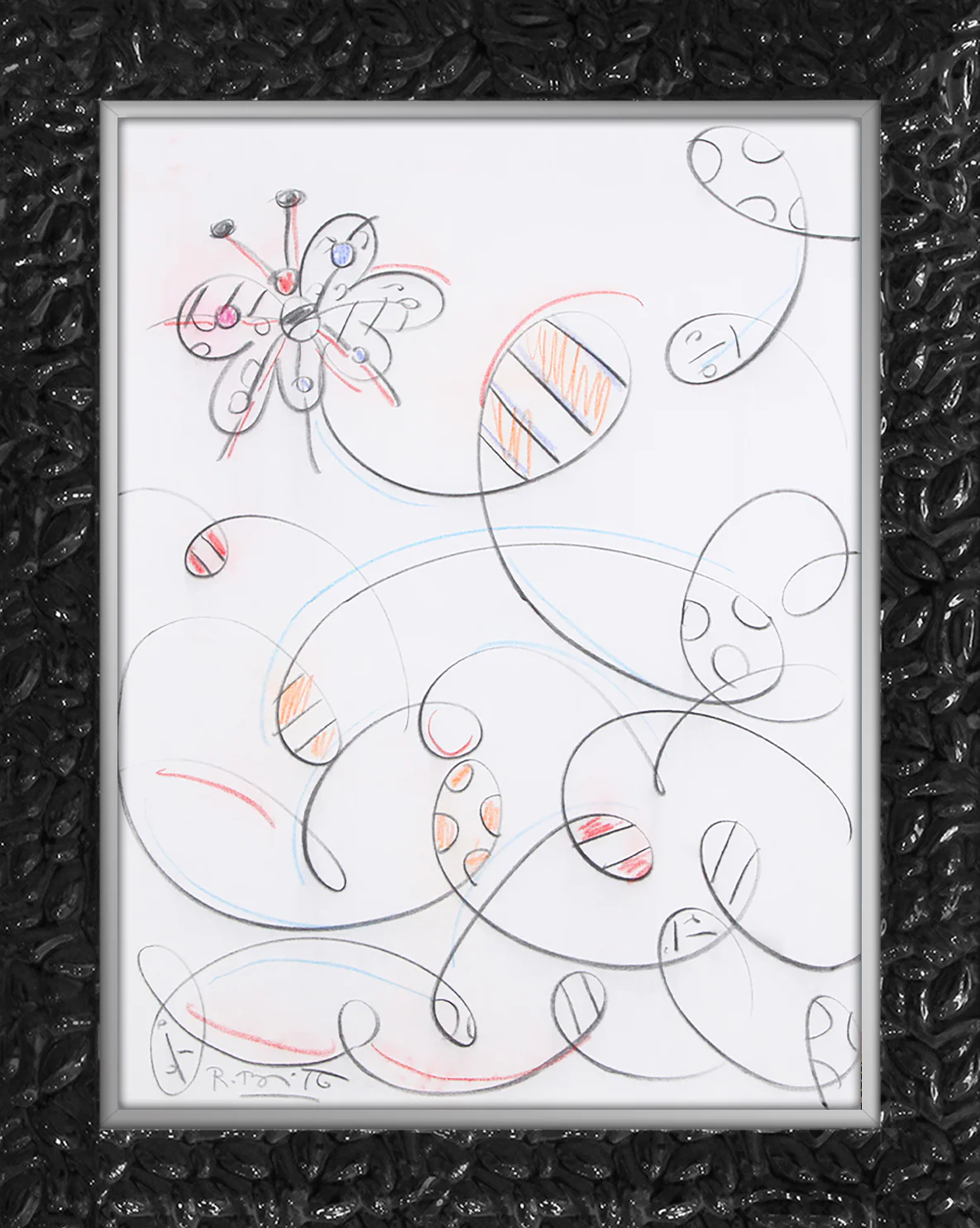 FLY AWAY (BUTTERFLY FLIGHT) -  Original Drawing - Image 11