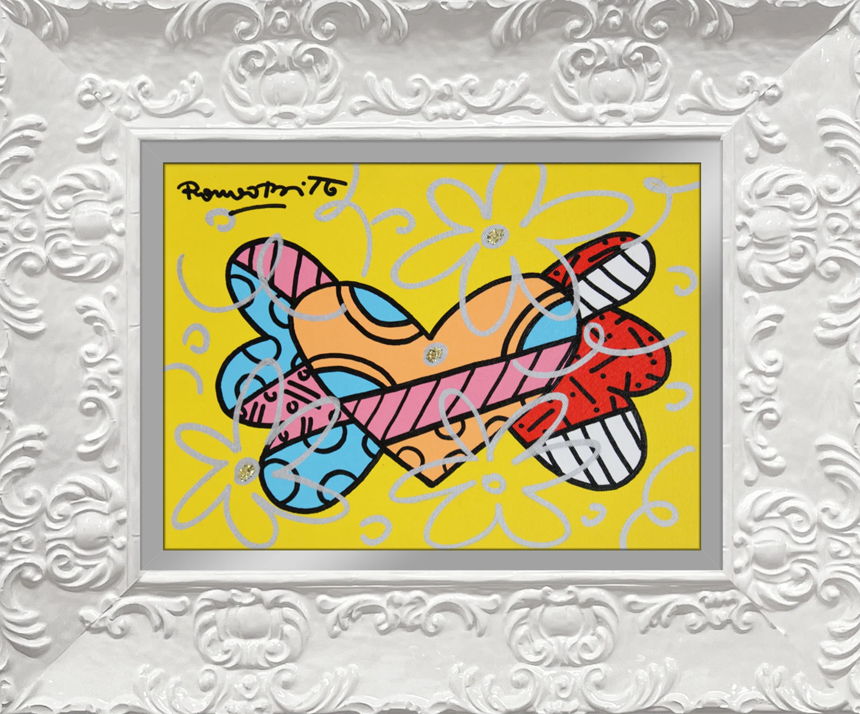FLYING HEART - Original Painting - Image 11