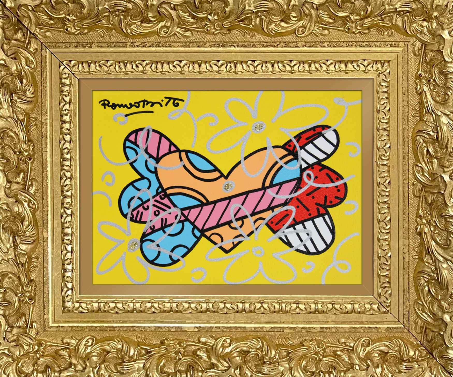 FLYING HEART - Original Painting - Image 15