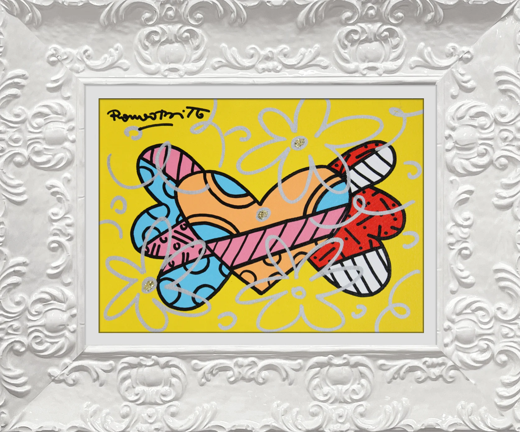 FLYING HEART - Original Painting - Image 2