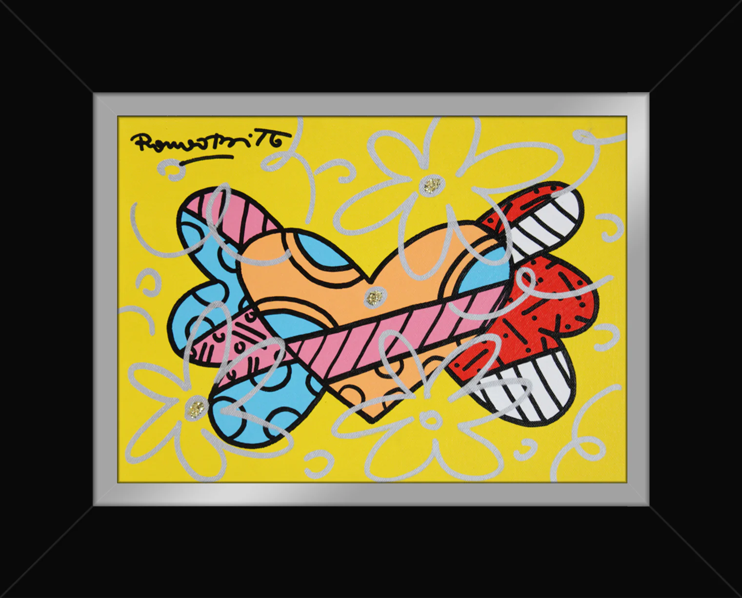 FLYING HEART - Original Painting - Image 5
