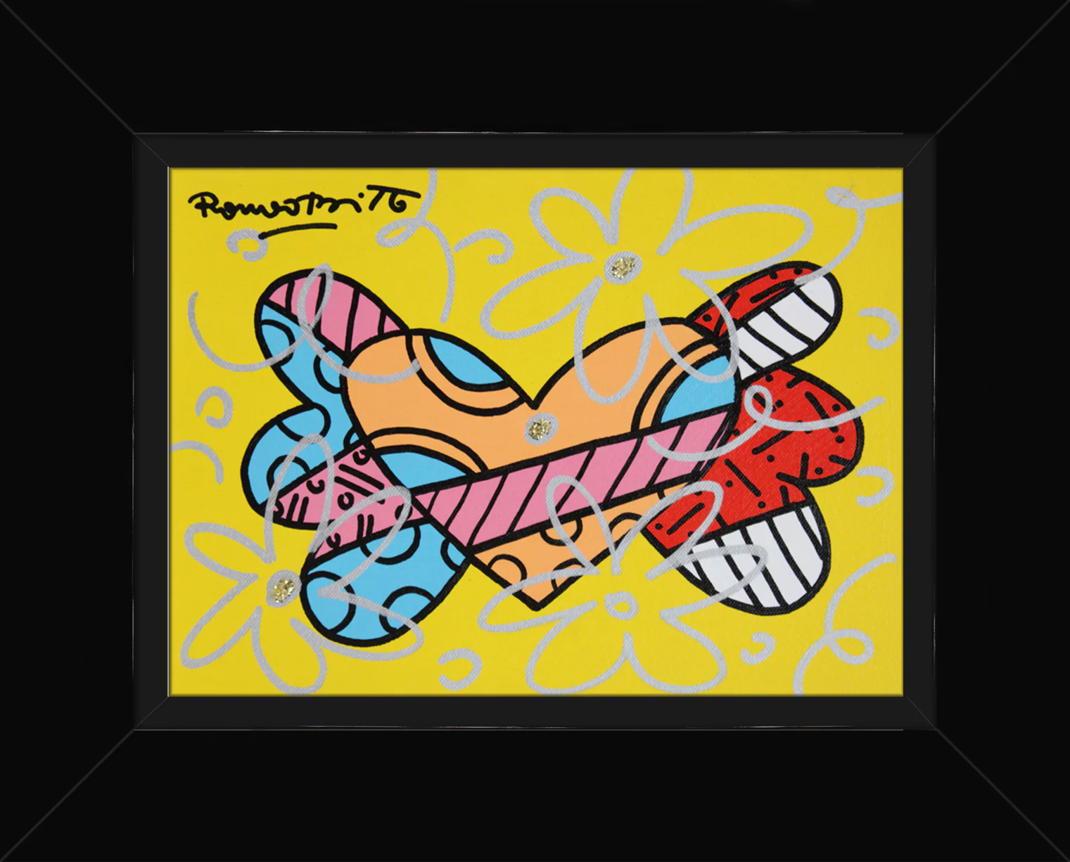 FLYING HEART - Original Painting - Image 6