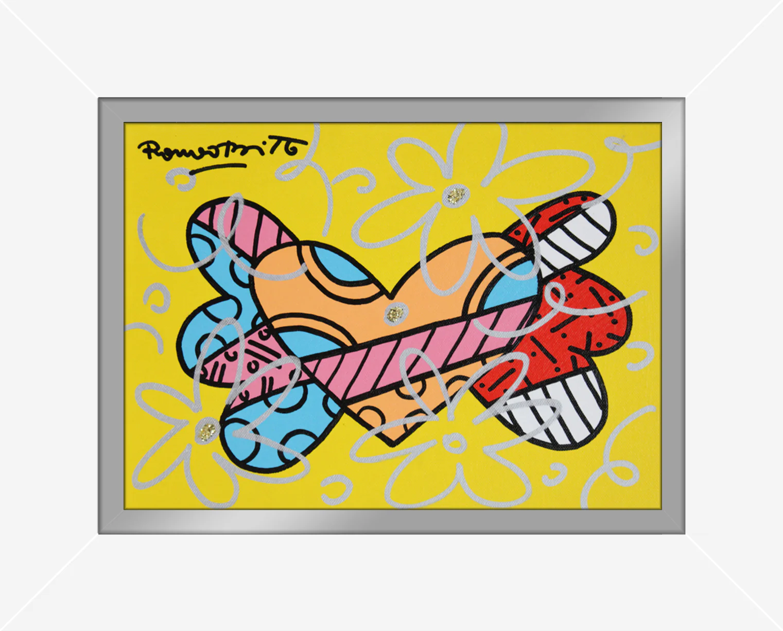 FLYING HEART - Original Painting - Image 7