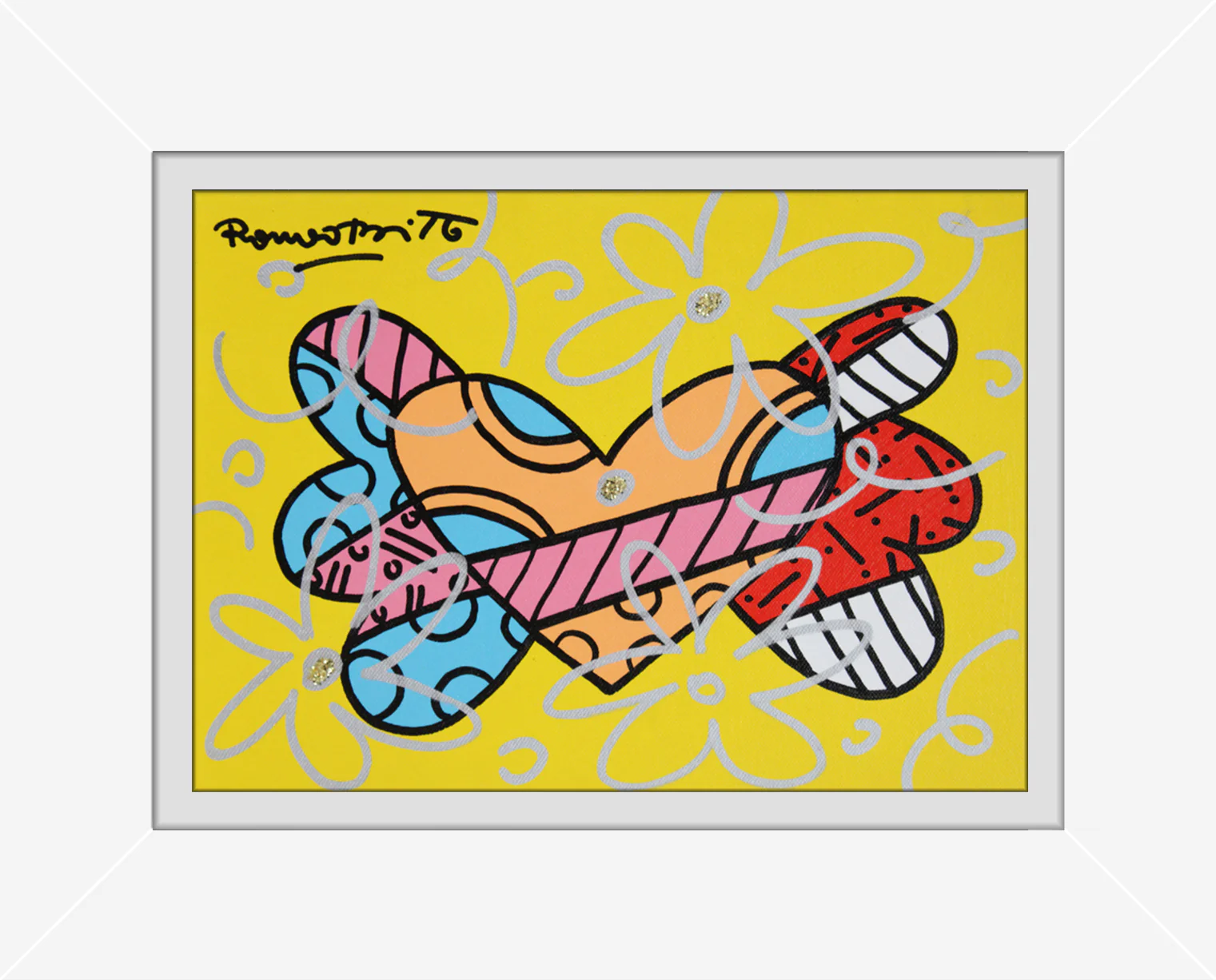 FLYING HEART - Original Painting - Image 8