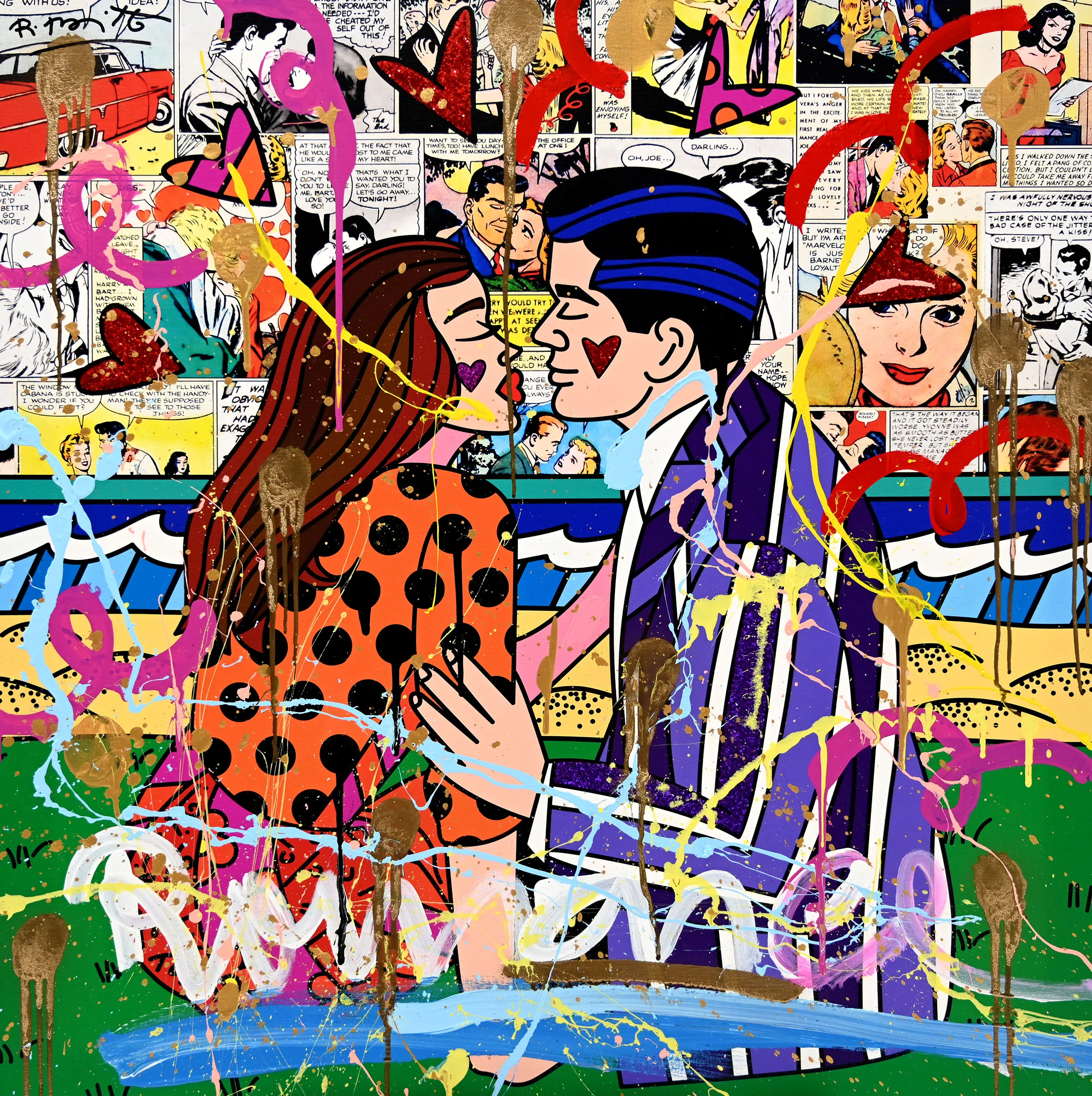 Forte Dei Marmi - Mixed Media Original - Image 4