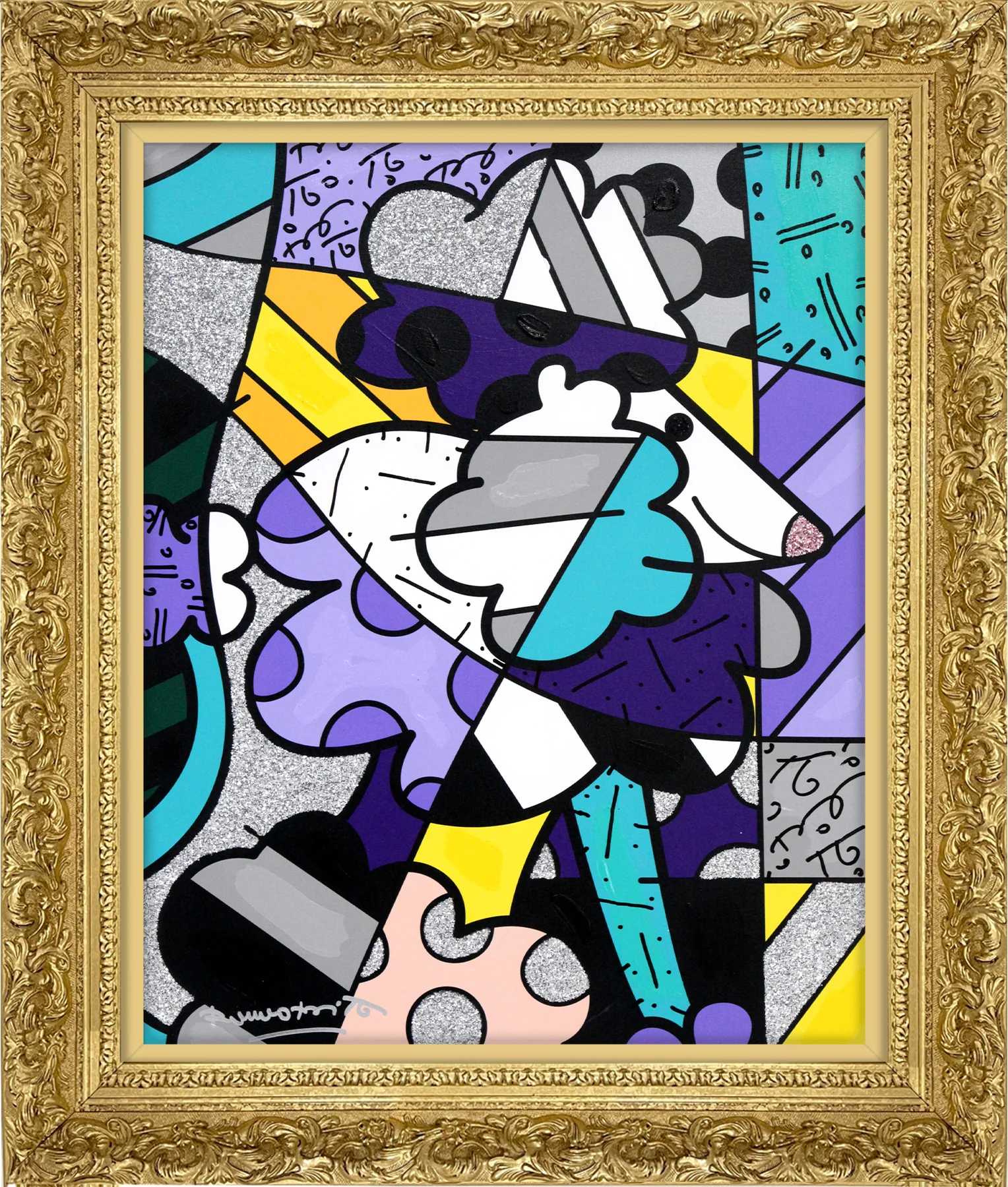 French Love - Mixed Media Original - Image 12