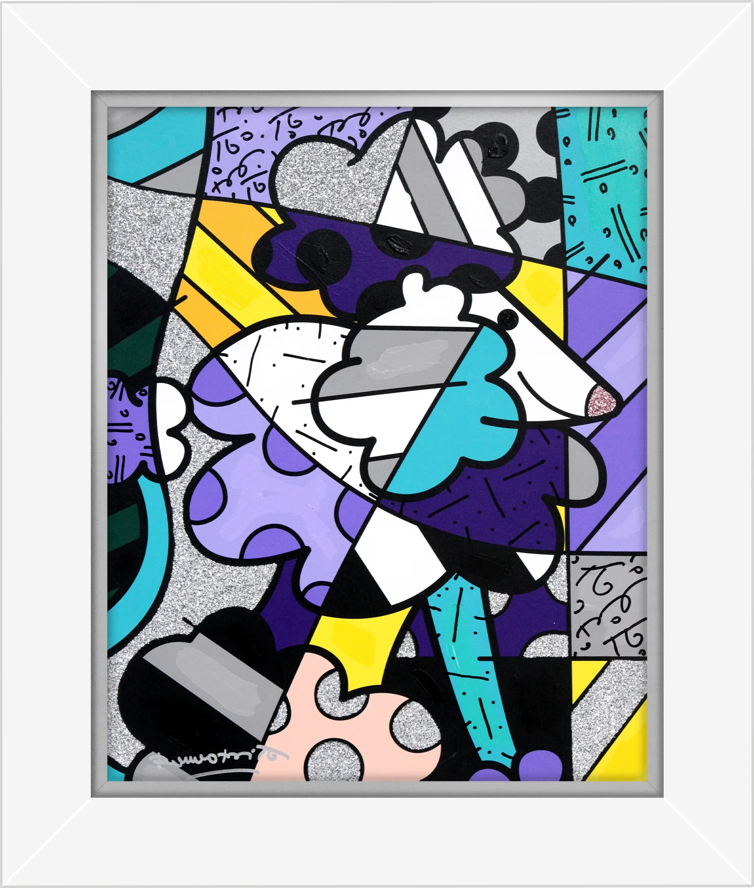 French Love - Mixed Media Original - Image 13