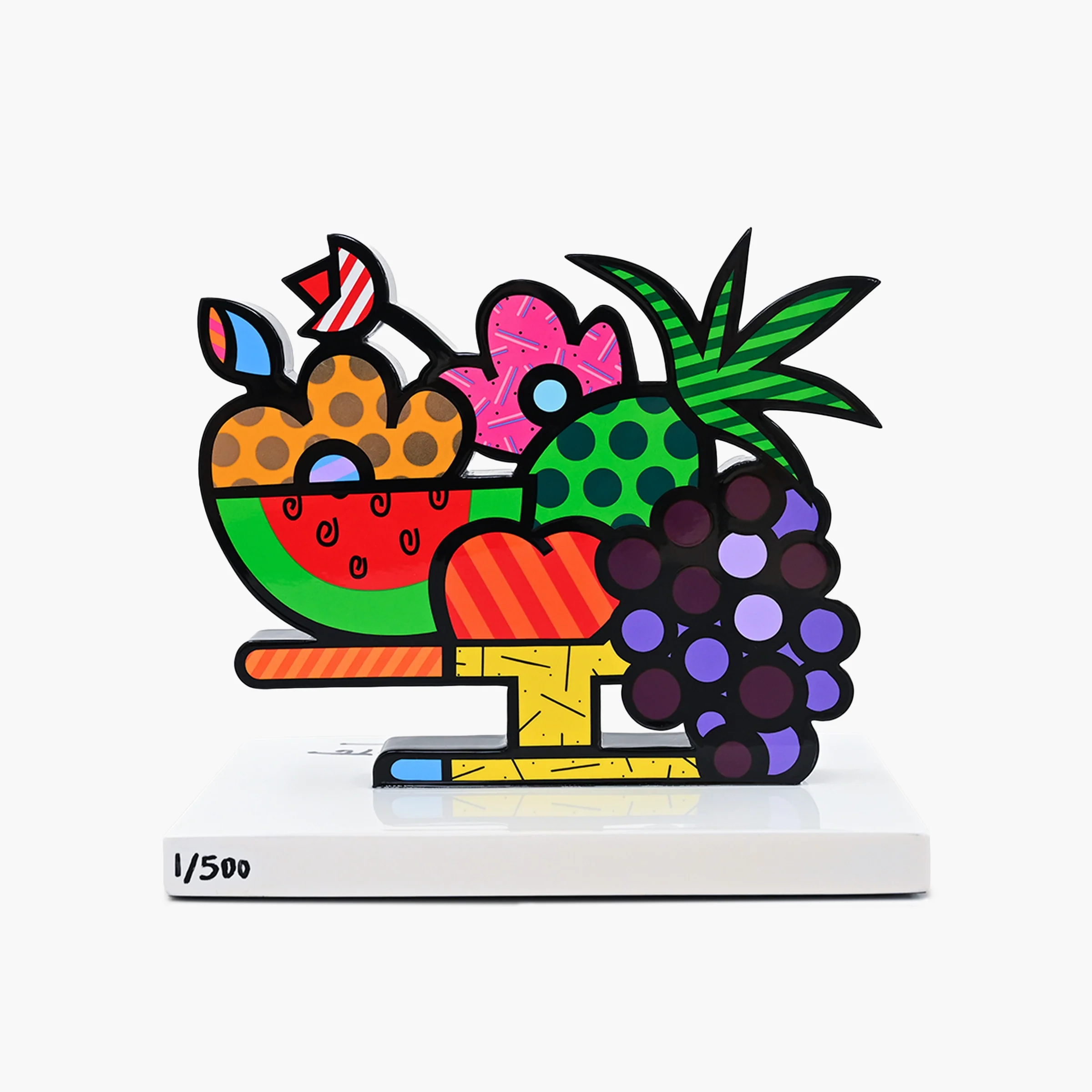 Fruit Bowl (White Base) - Limited Edition Sculpture - Image 2