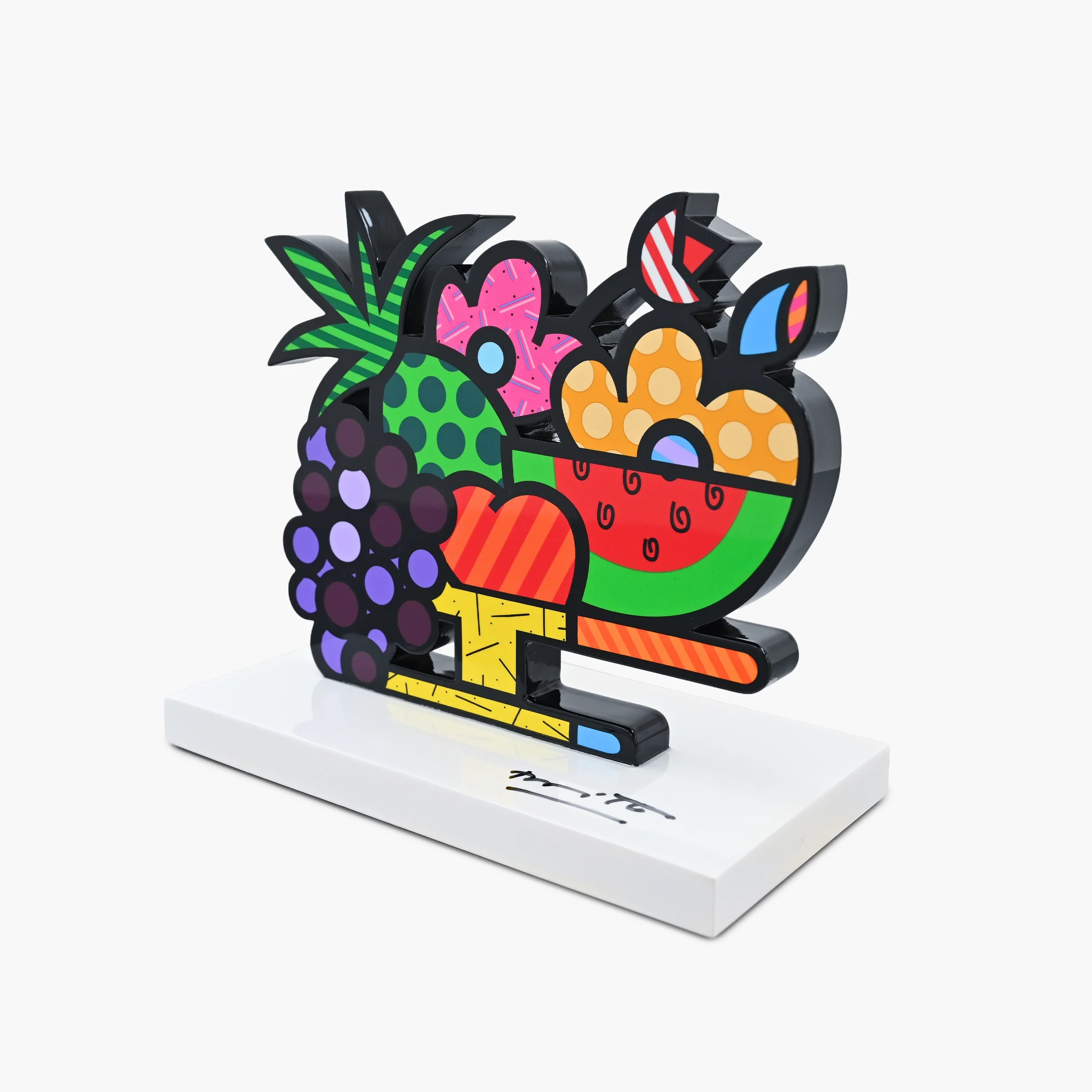 Fruit Bowl (White Base) - Limited Edition Sculpture - Image 3