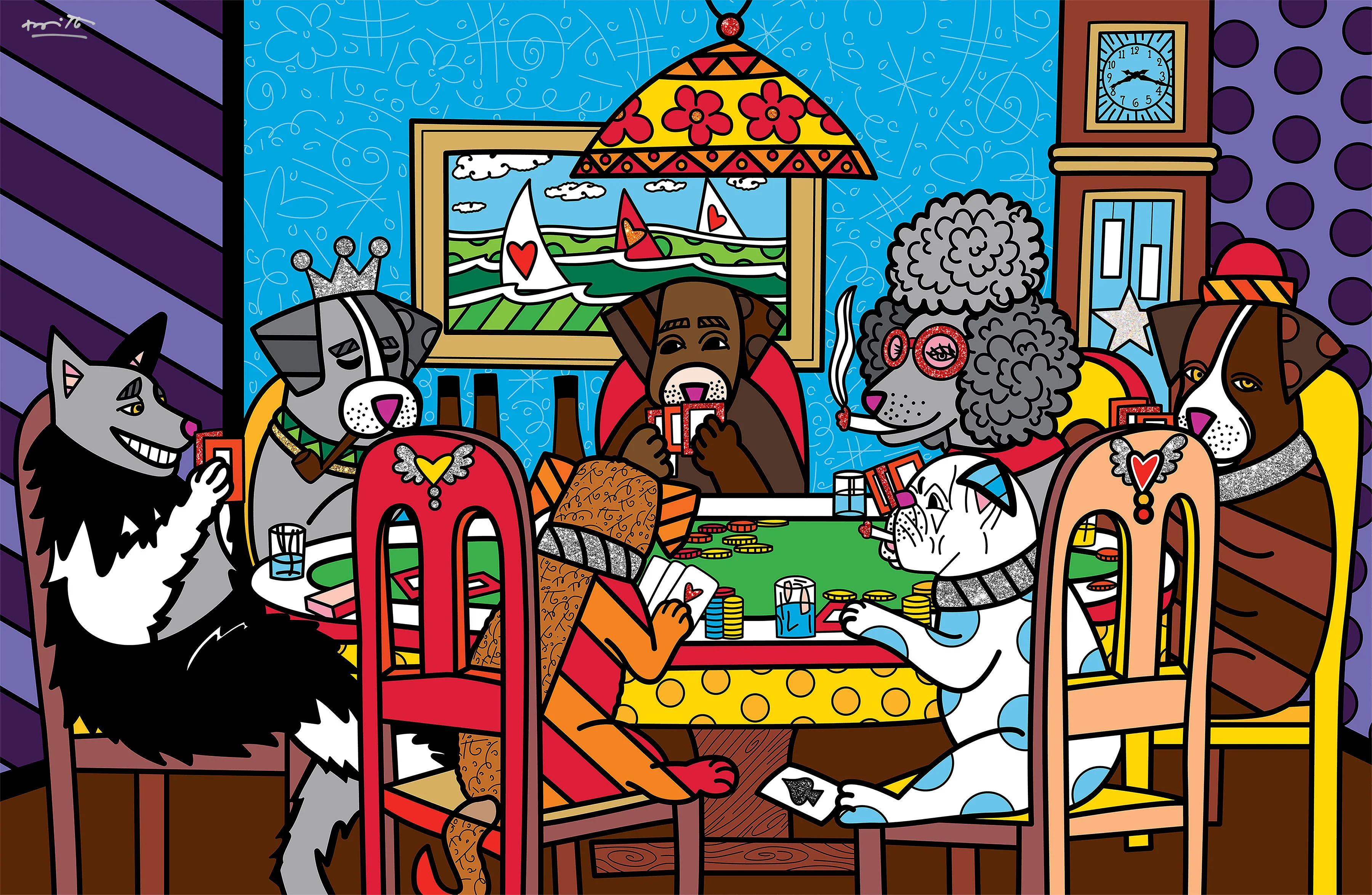 Game Night - Limited Edition Print