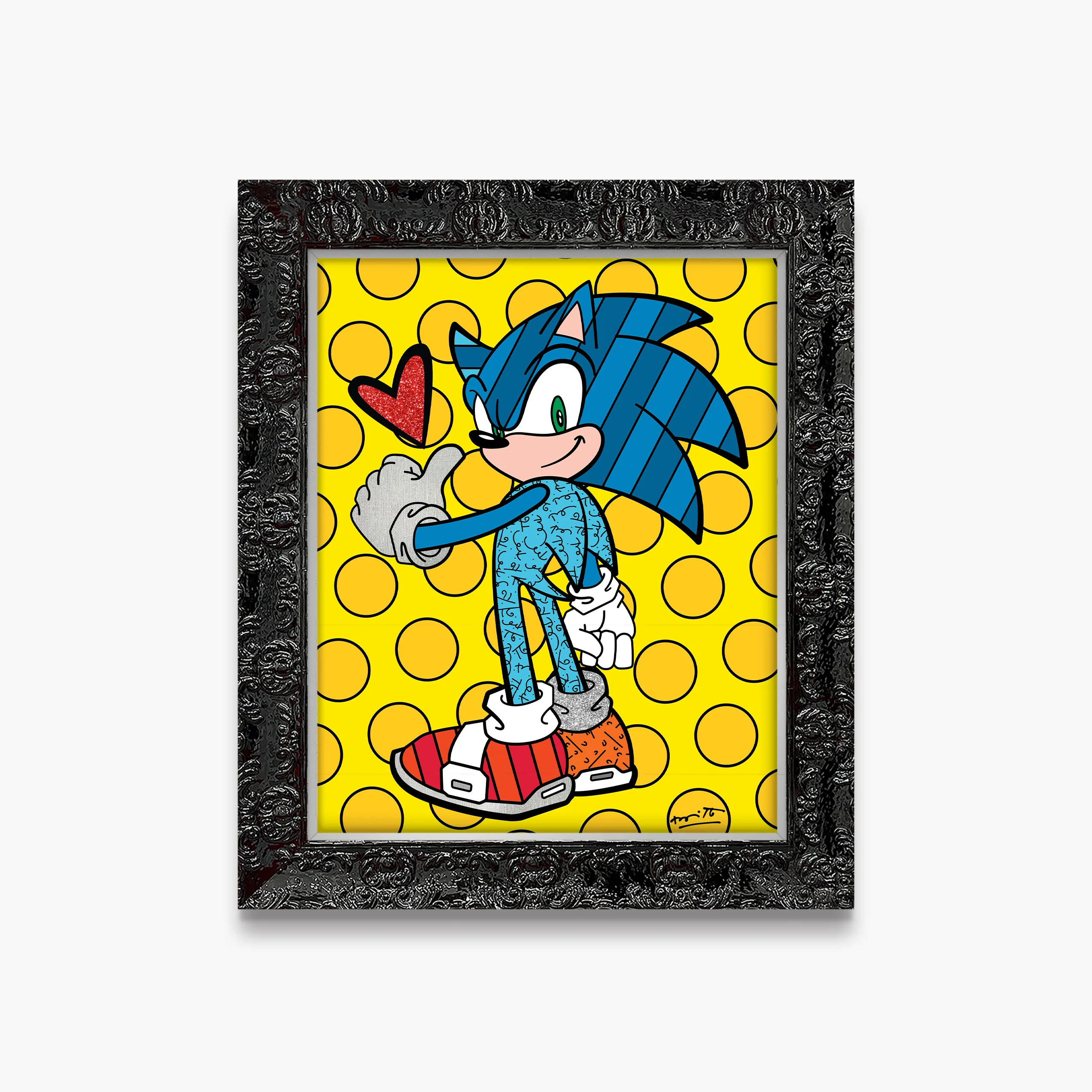 Game On Sonic - Sega By Britto - Limited Edition Print - Image 12