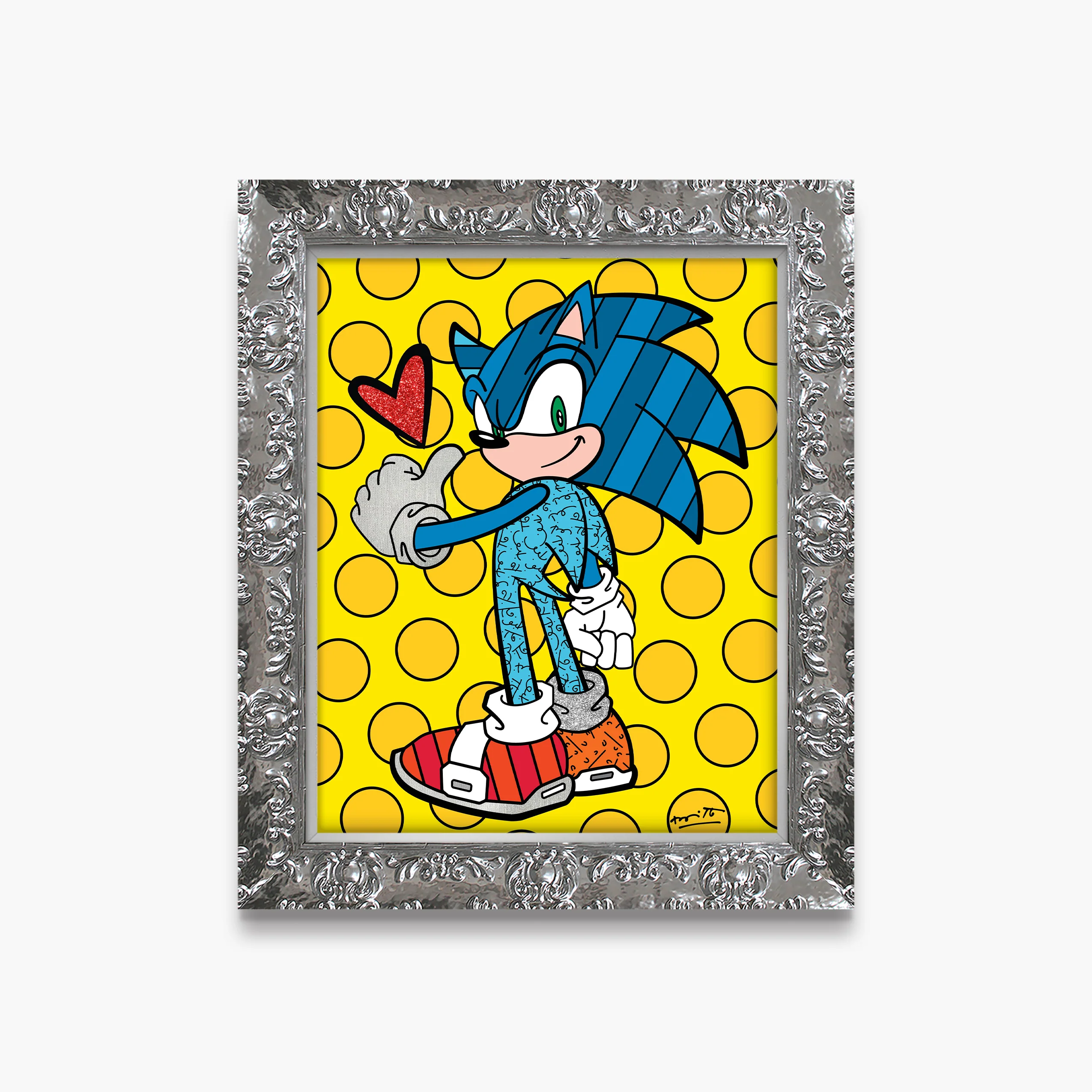 Game On Sonic - Sega By Britto - Limited Edition Print - Image 13
