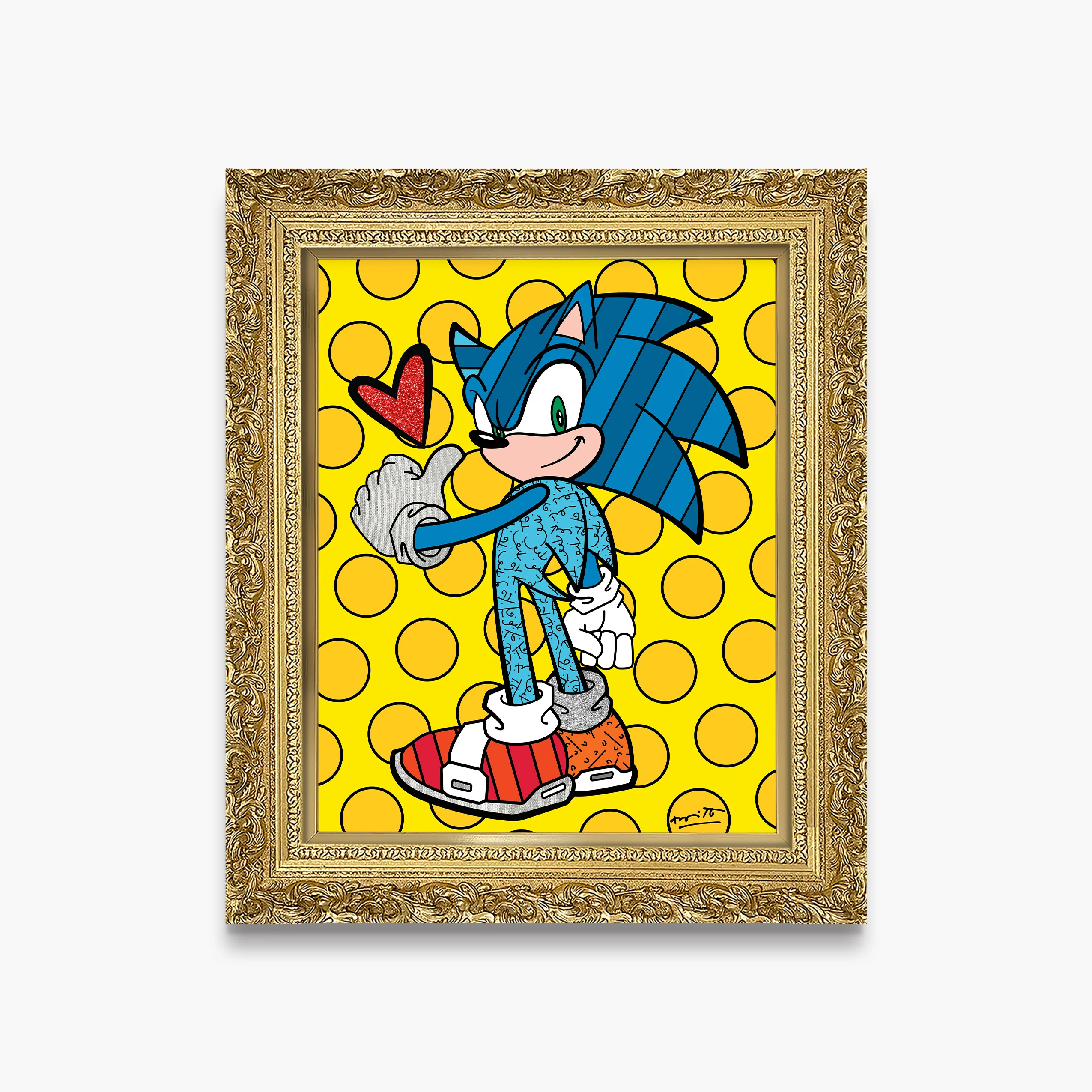 Game On Sonic - Sega By Britto - Limited Edition Print - Image 14