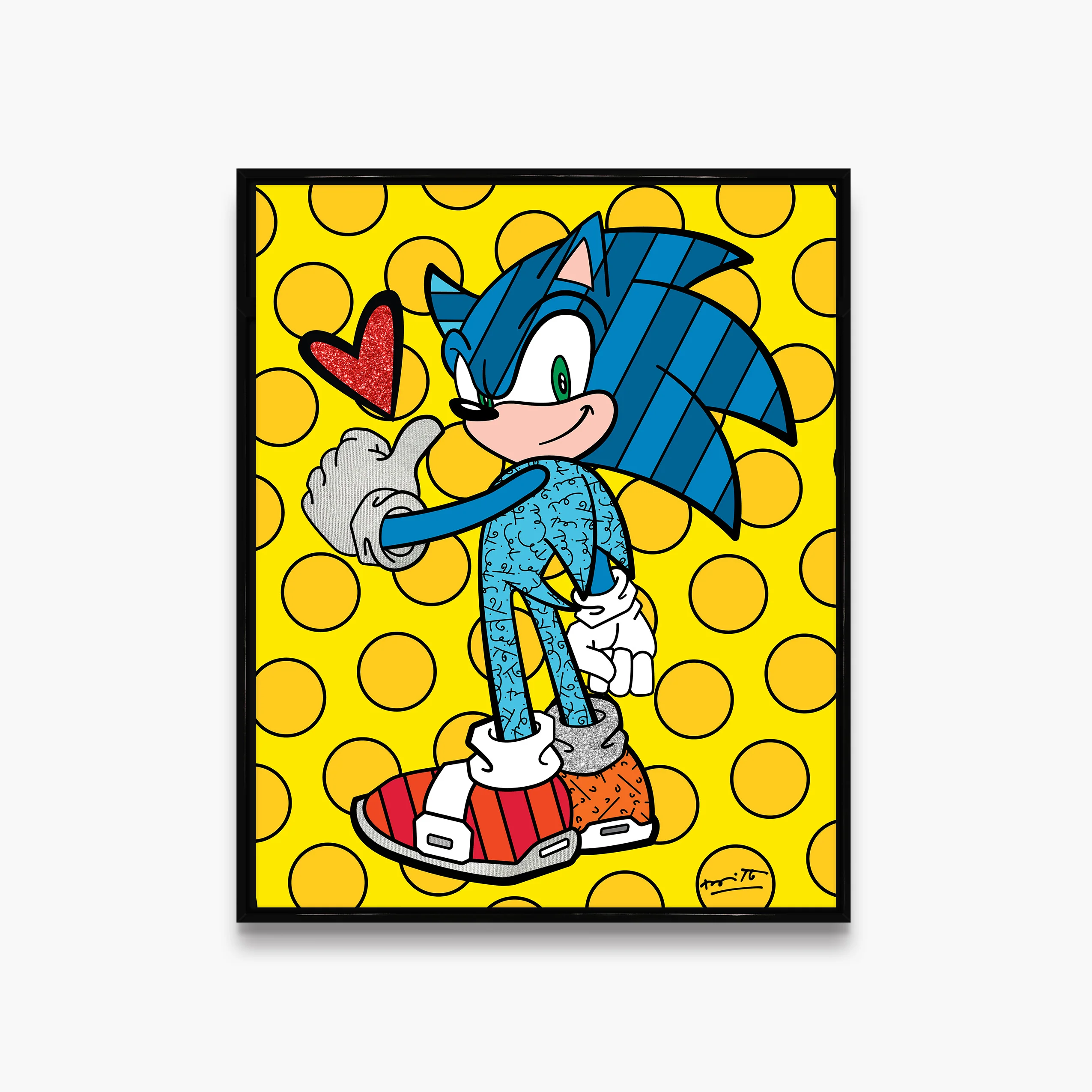 Game On Sonic - Sega By Britto - Limited Edition Print - Image 19