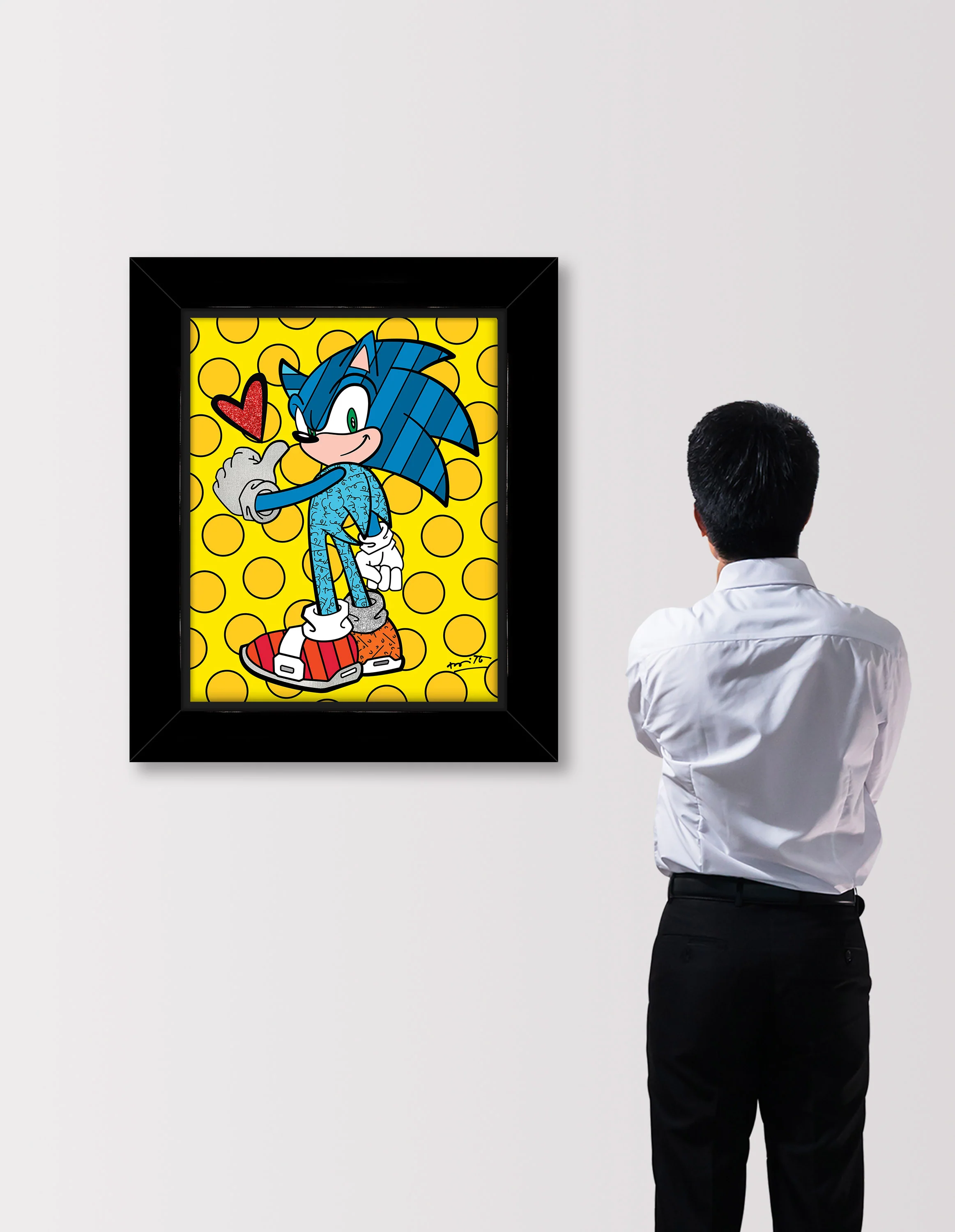 Game On Sonic - Sega By Britto - Limited Edition Print - Image 2