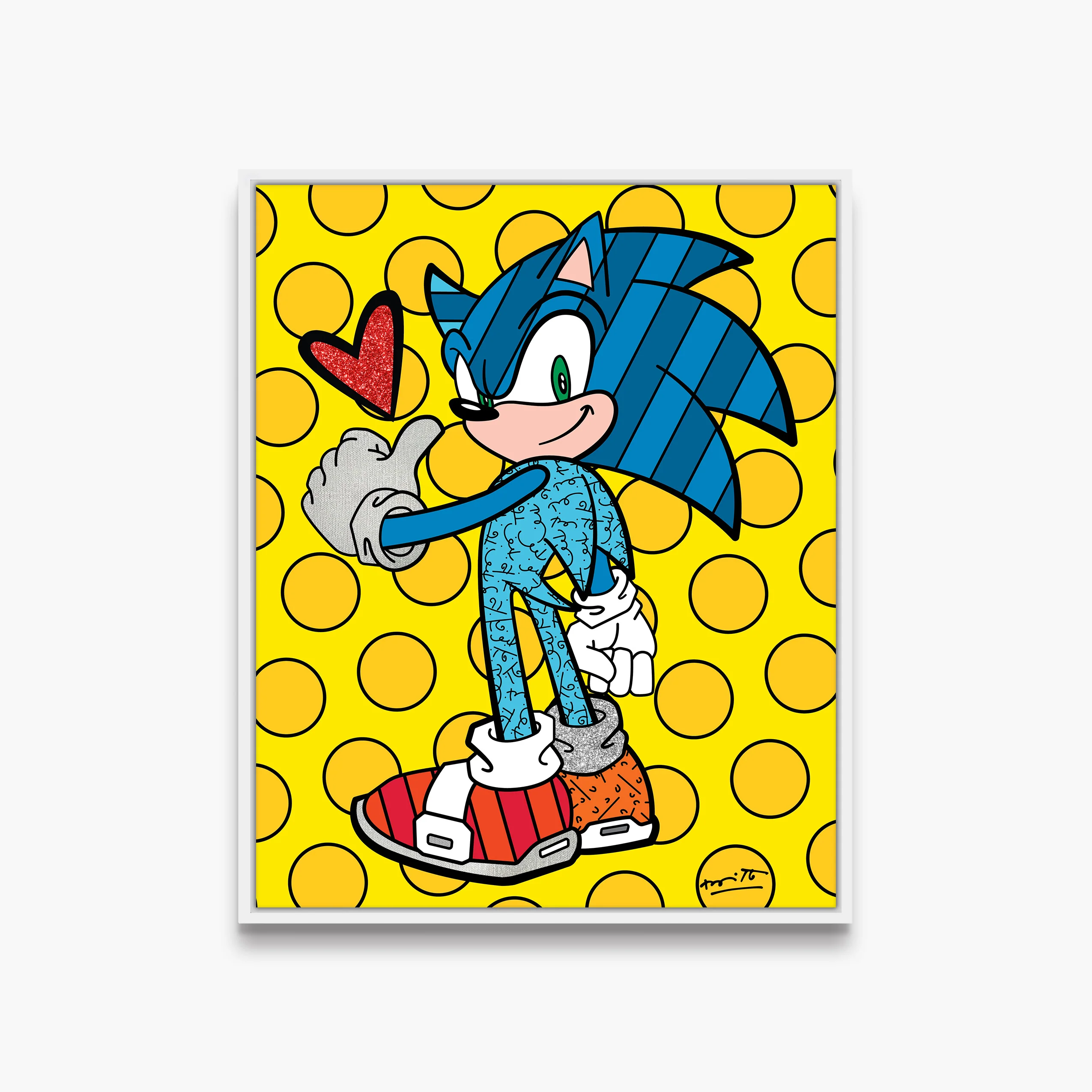 Game On Sonic - Sega By Britto - Limited Edition Print - Image 20