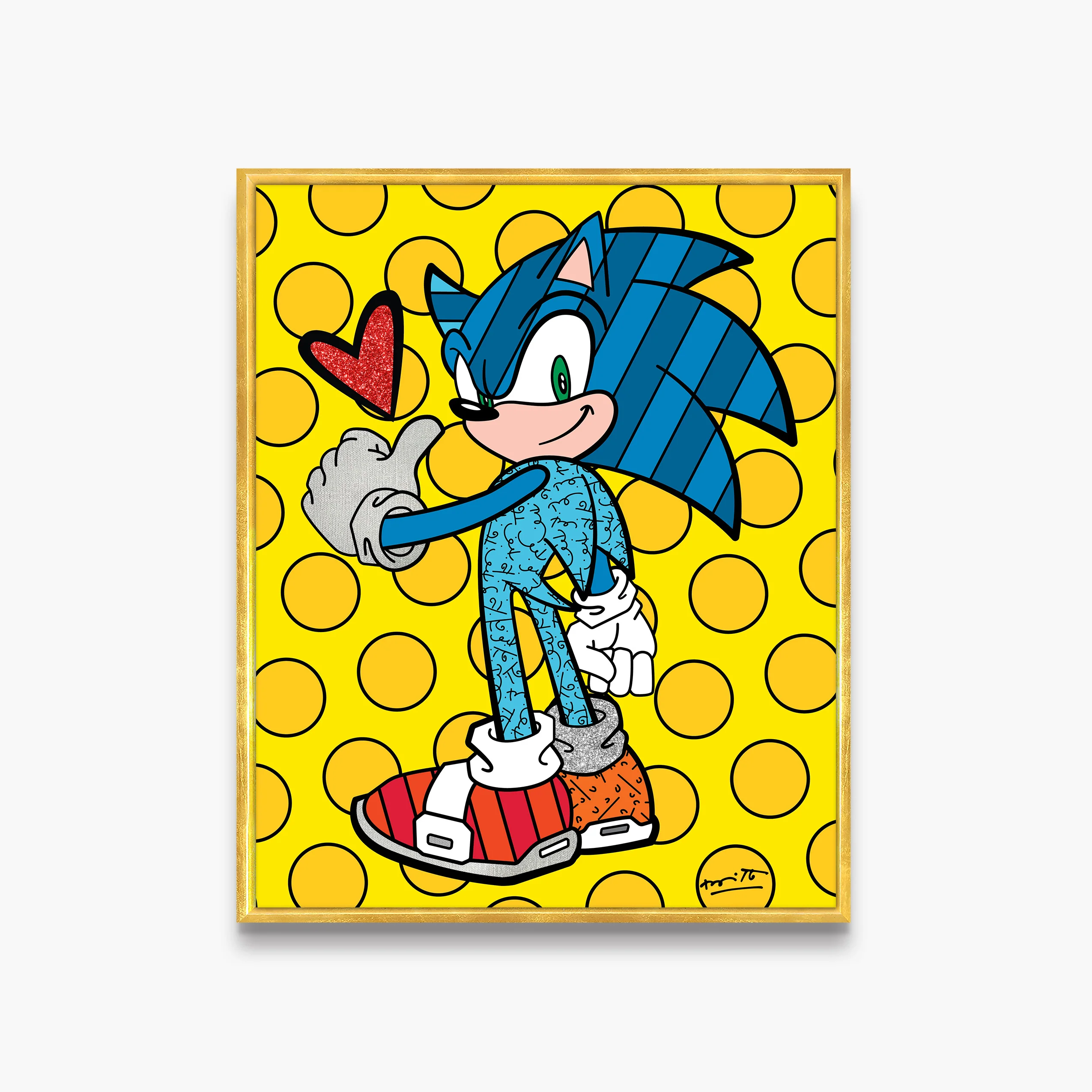 Game On Sonic - Sega By Britto - Limited Edition Print - Image 21