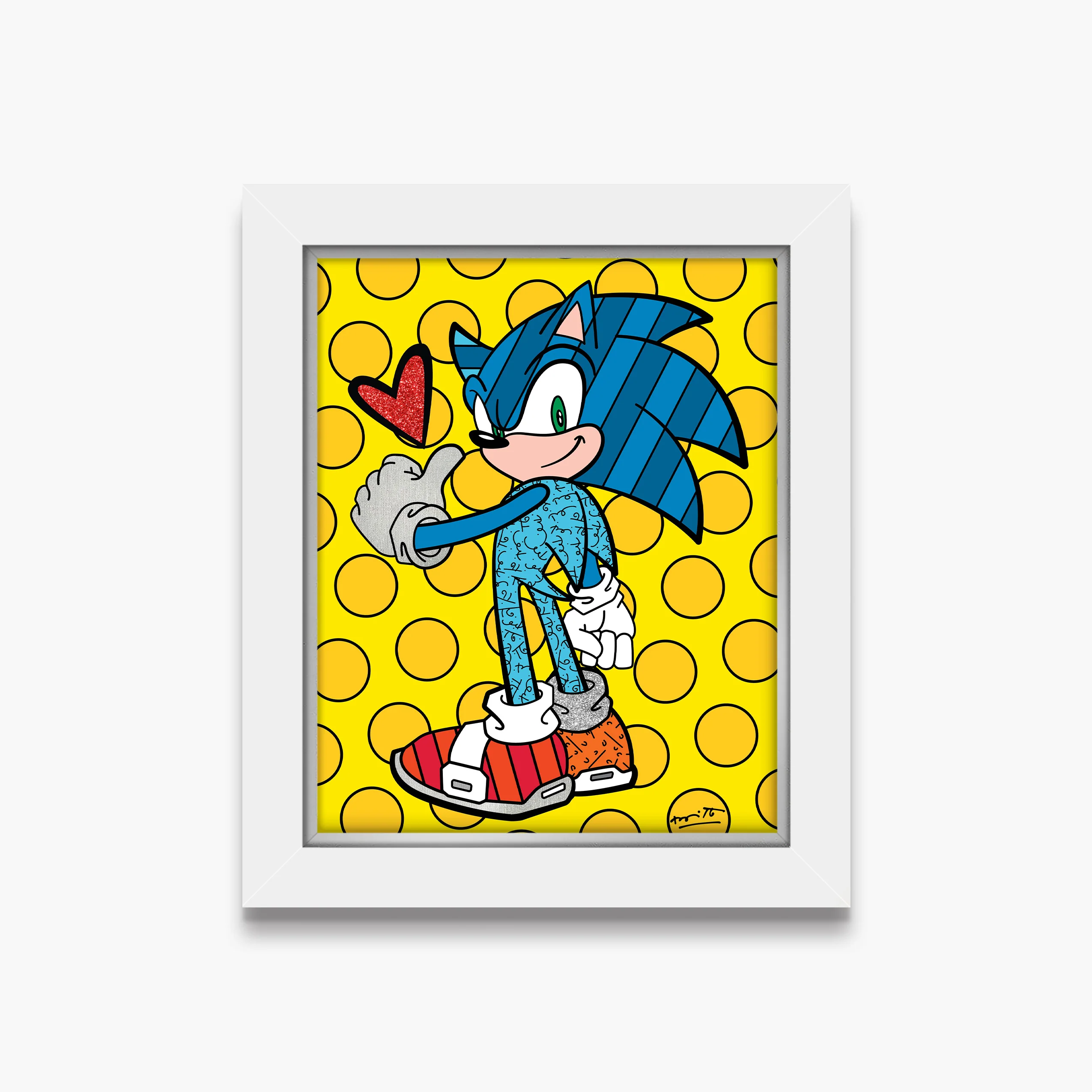 Game On Sonic - Sega By Britto - Limited Edition Print - Image 5